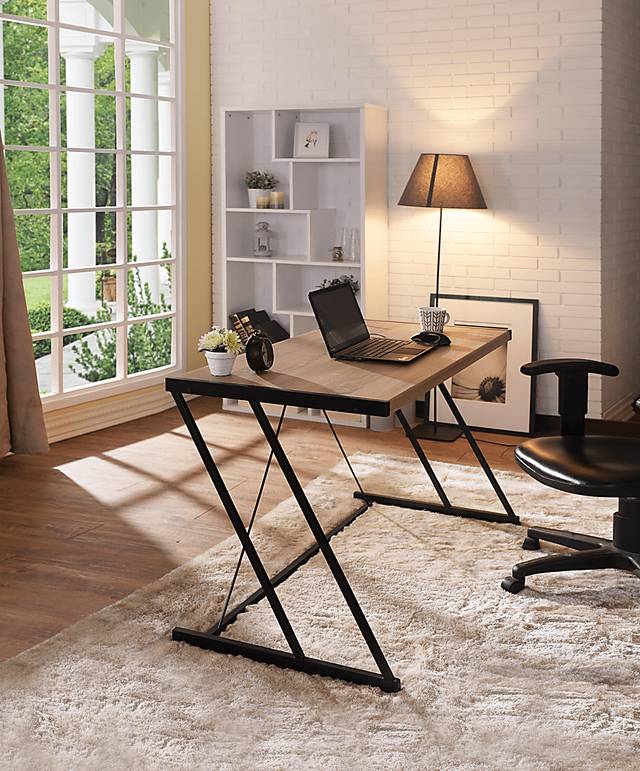 Orion Light Oak Desk - Thumbnail - Image 3