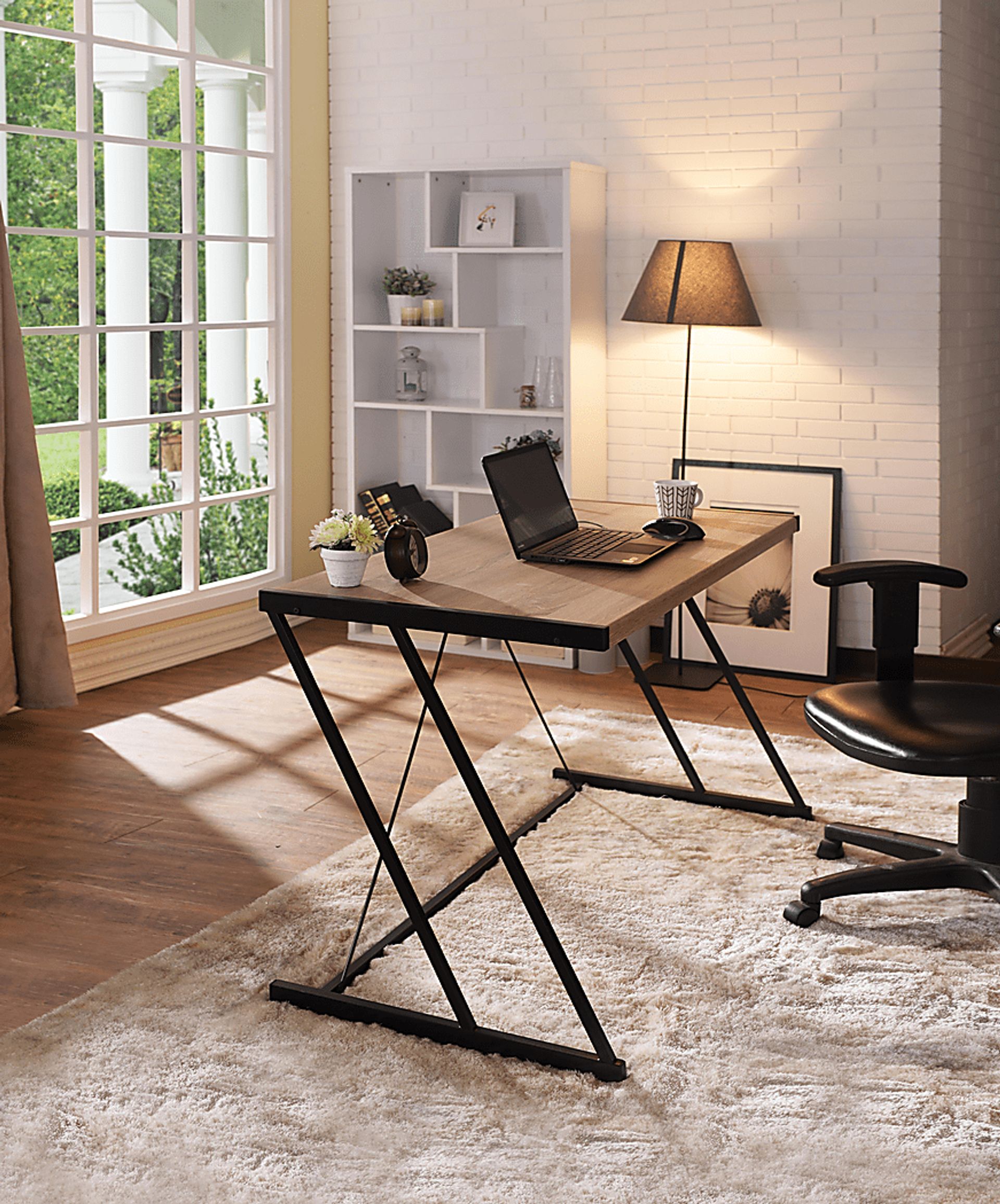 Orion Light Oak Desk - Image 3