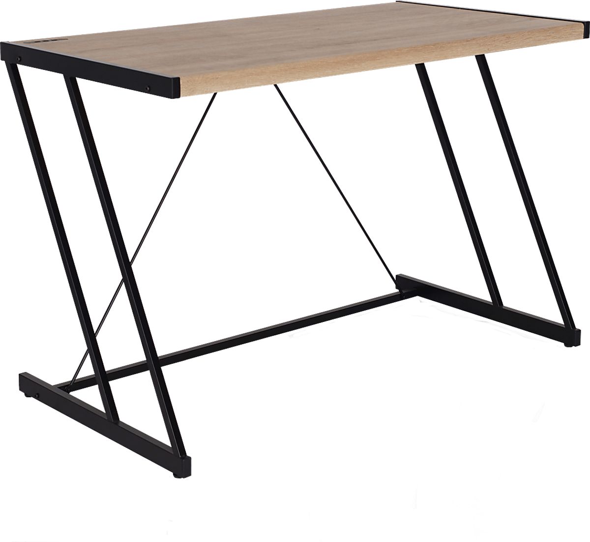 Orion Light Oak Wood Desk | Rooms to Go