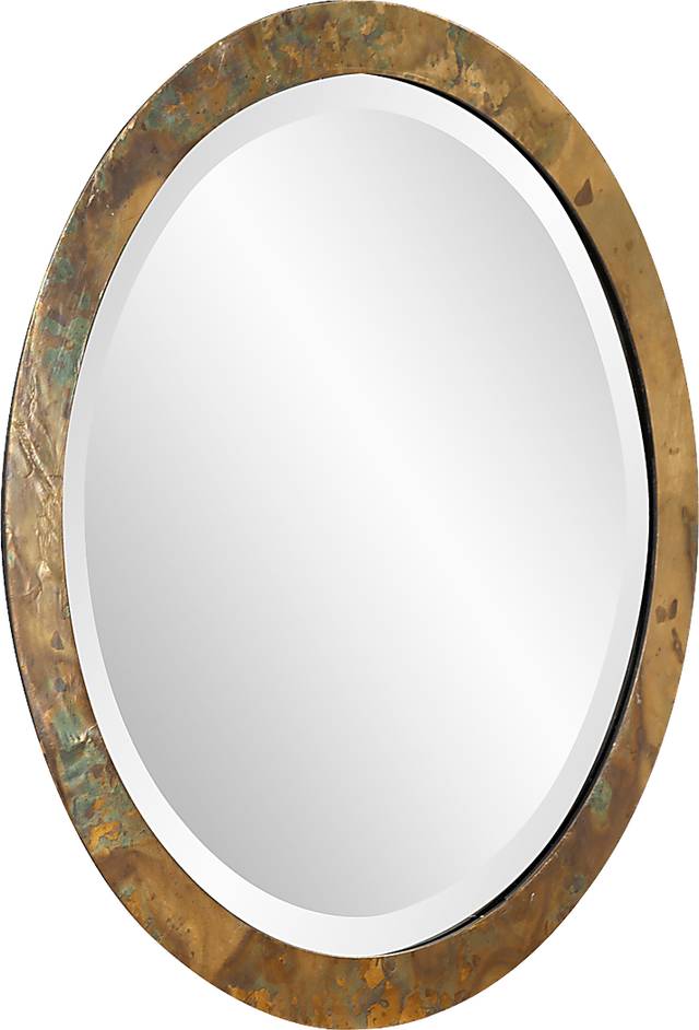 Oriza Copper Large Mirror - Thumbnail - Image 2