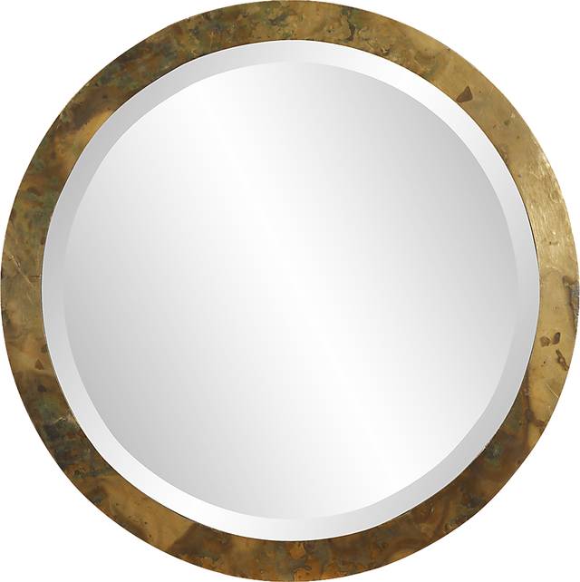 Oriza Copper Large Mirror - Thumbnail - Image 1
