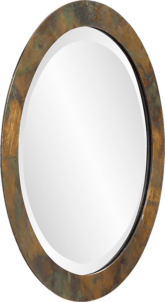 Oriza Copper Small Mirror - Thumbnail - Image 2