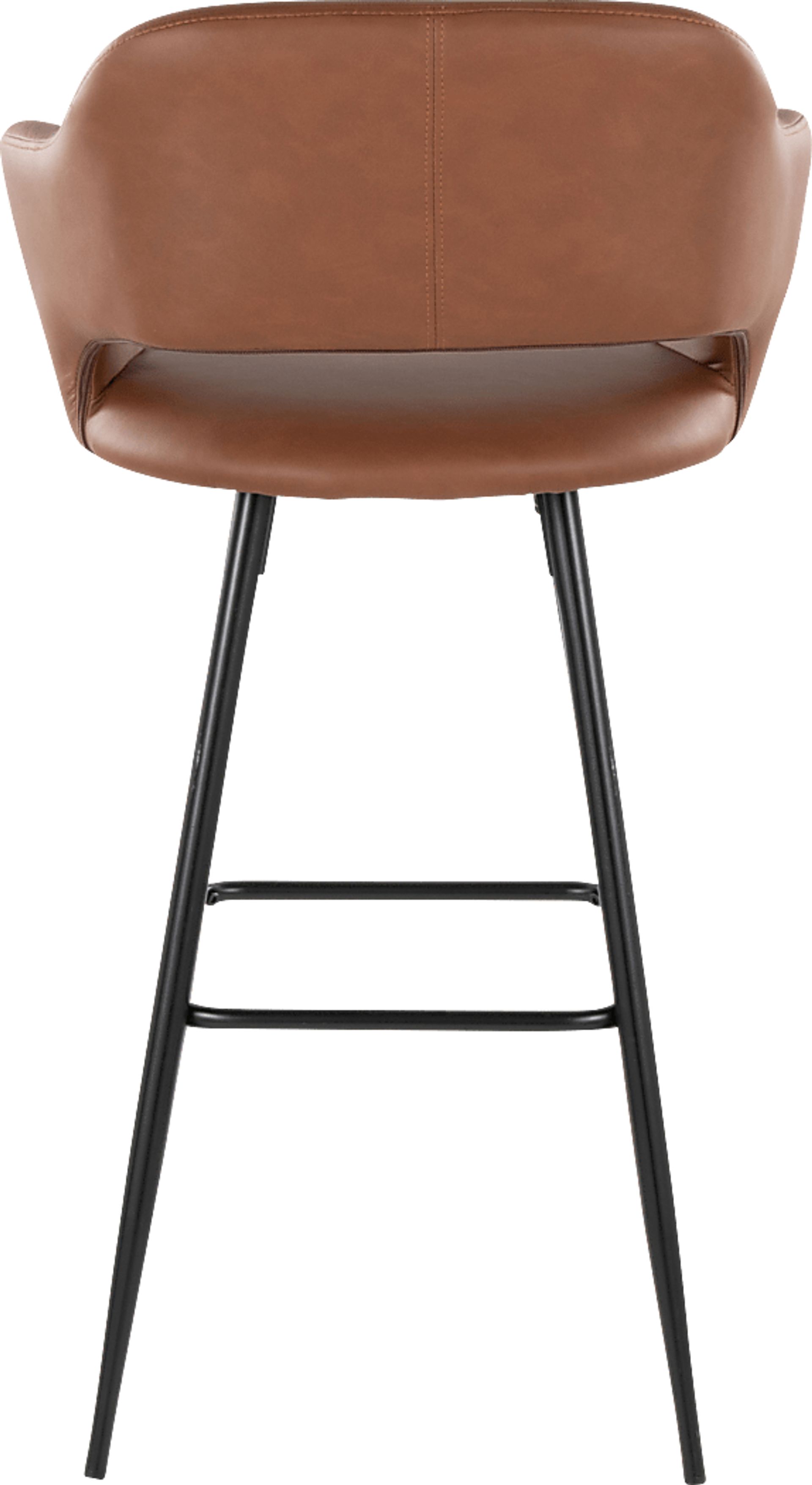 Orkhid Brown Barstool, Set of 2 - Image 7
