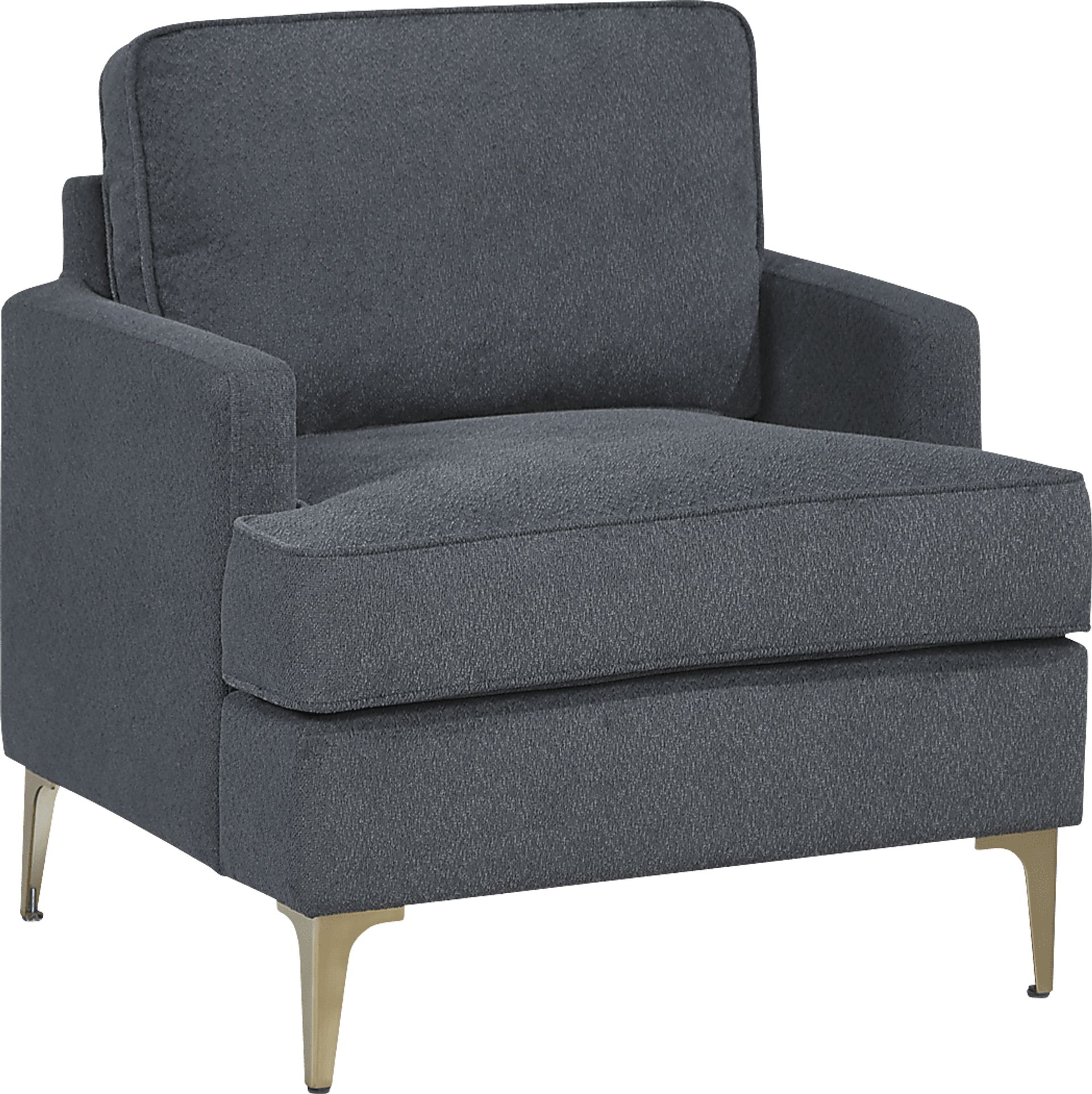 Orlan Drak Gray Accent Chair - Image 1