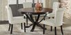 Orland Park 5 Pc Black Black,Colors White Dining Room Set - Rooms To Go