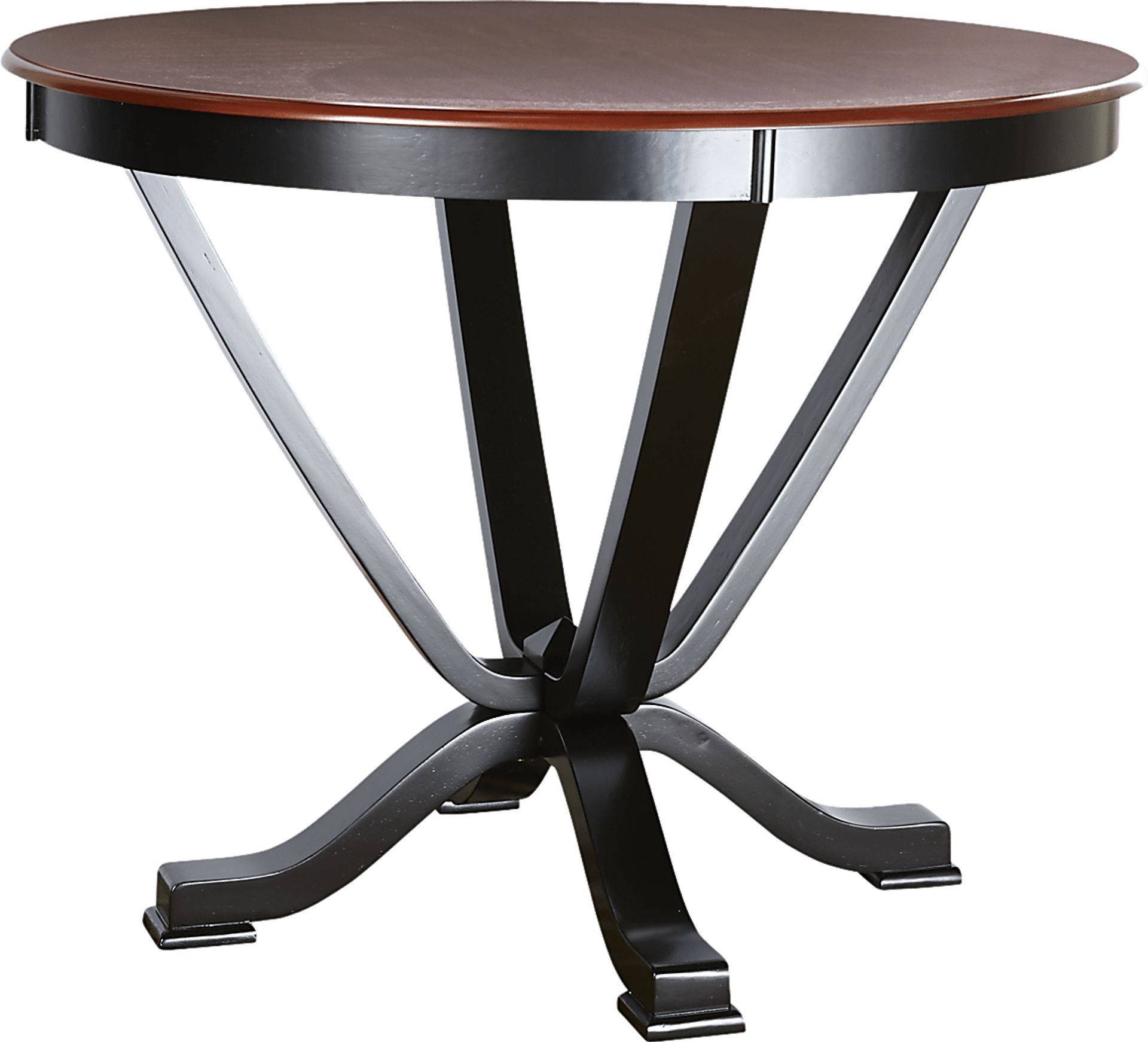 Orland Park Black 5 Pc Counter Height Dining Set with Gray Stools - Image 2