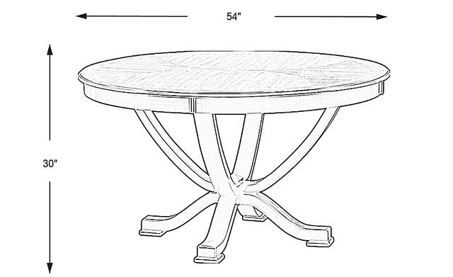 Dimension Image. Please refer to the Dimension Tab on this page for dimension details.