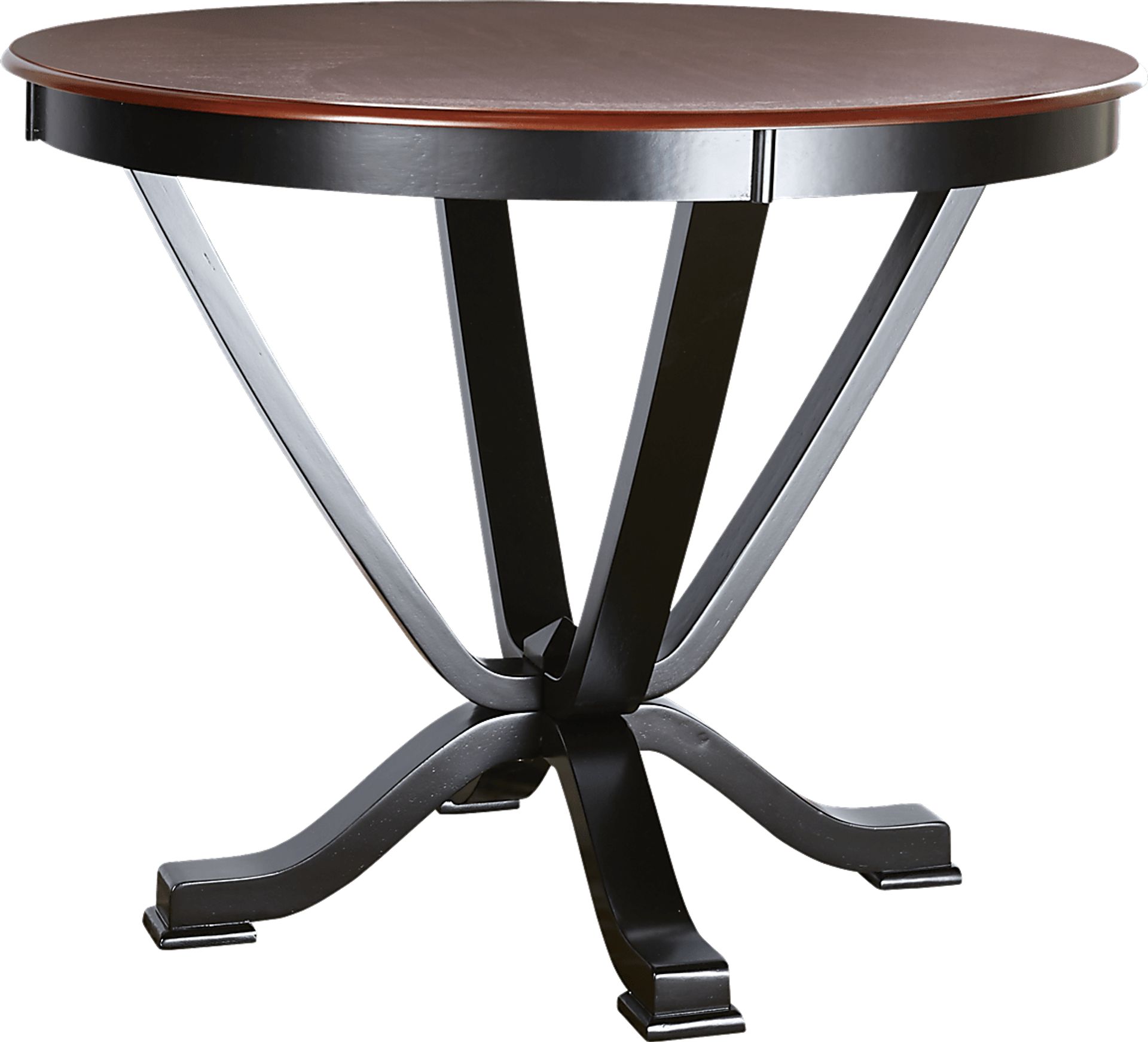Orland Park Black 5 Pc Counter Height Dining Set with Gray Stools - Image 2