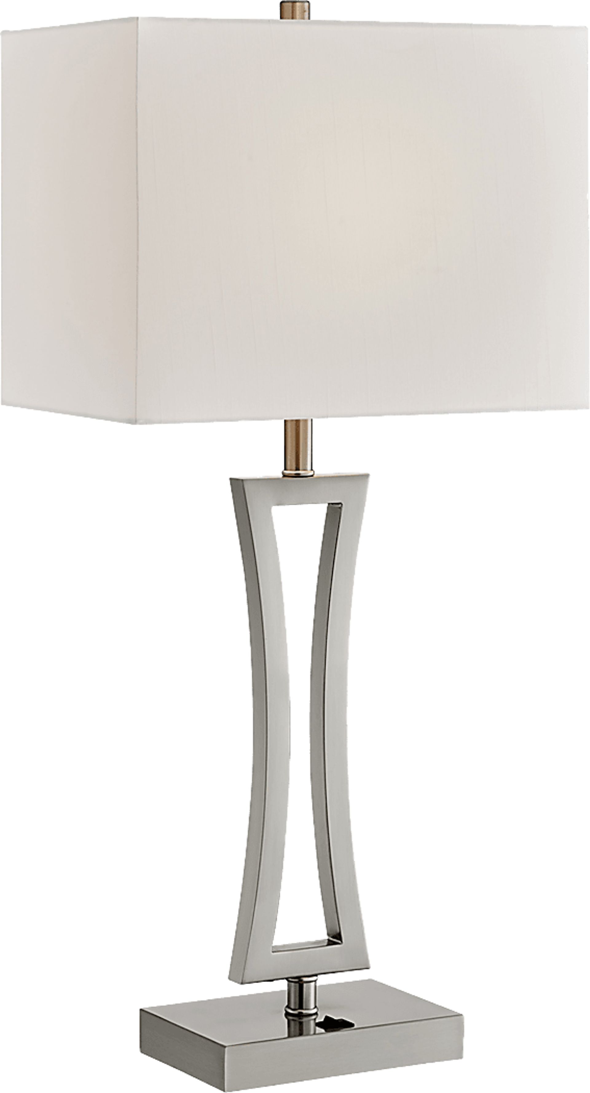 Orleanox Nickel Table Lamps, Set of 2 - Image 3
