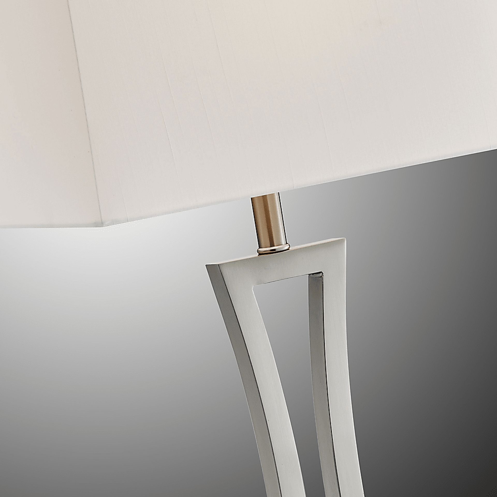 Orleanox Nickel Table Lamps, Set of 2 - Image 4