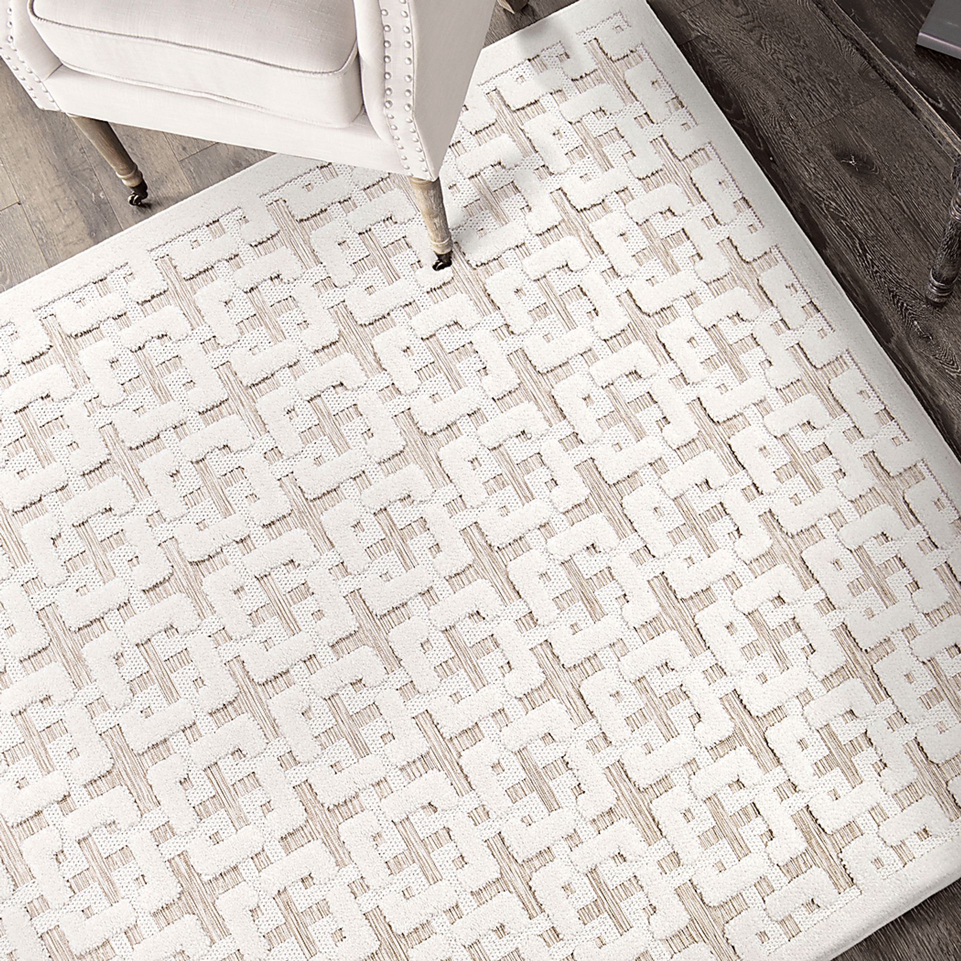 Orlinda Beige 5'3 x 7'6 Rug - Image 2