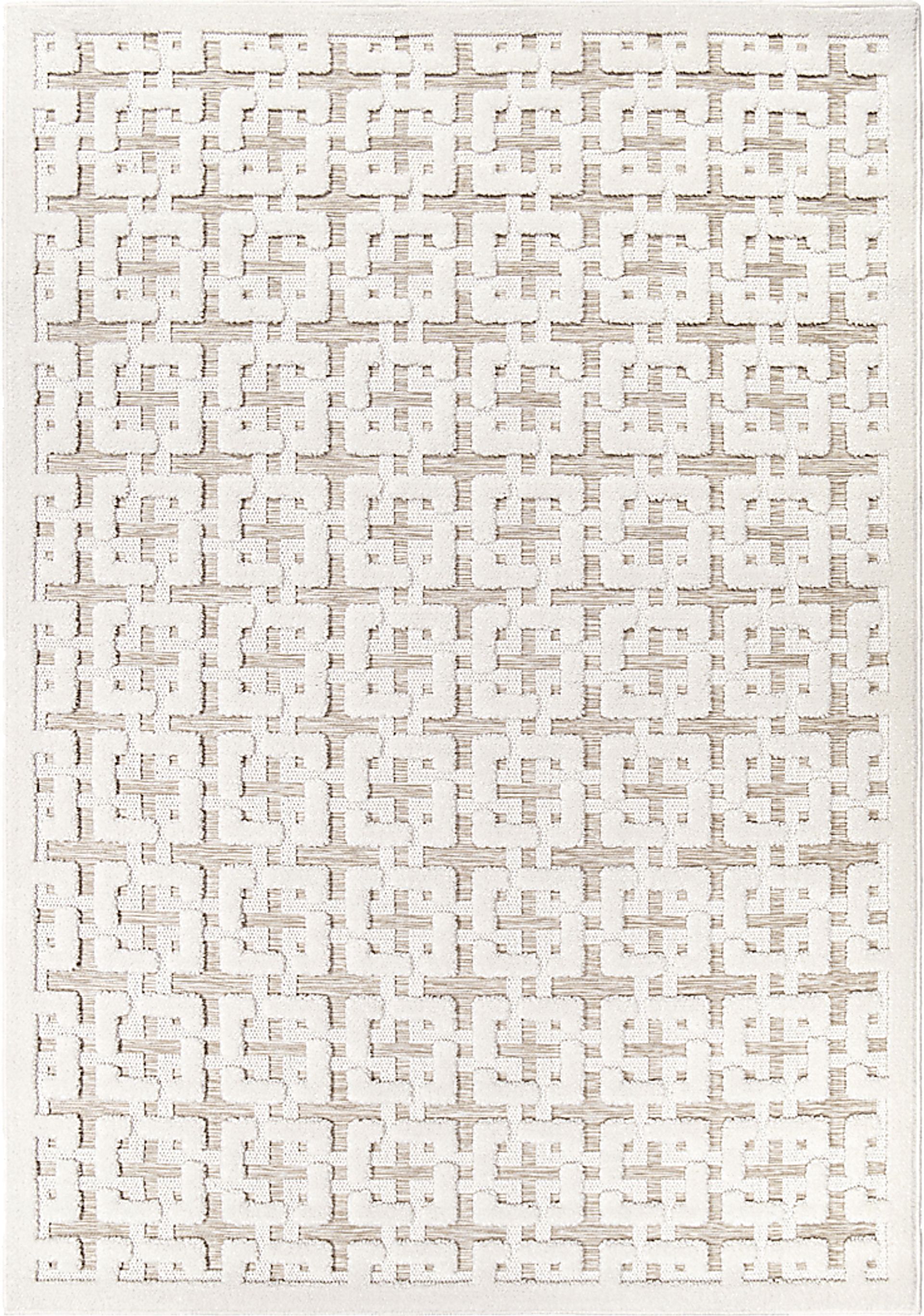 Orlinda Beige 5'3 x 7'6 Rug - Image 1