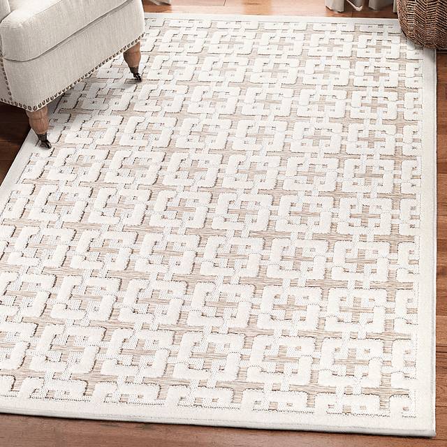 Orlinda Beige 7'10 x 10'10 Rug - Thumbnail - Image 9