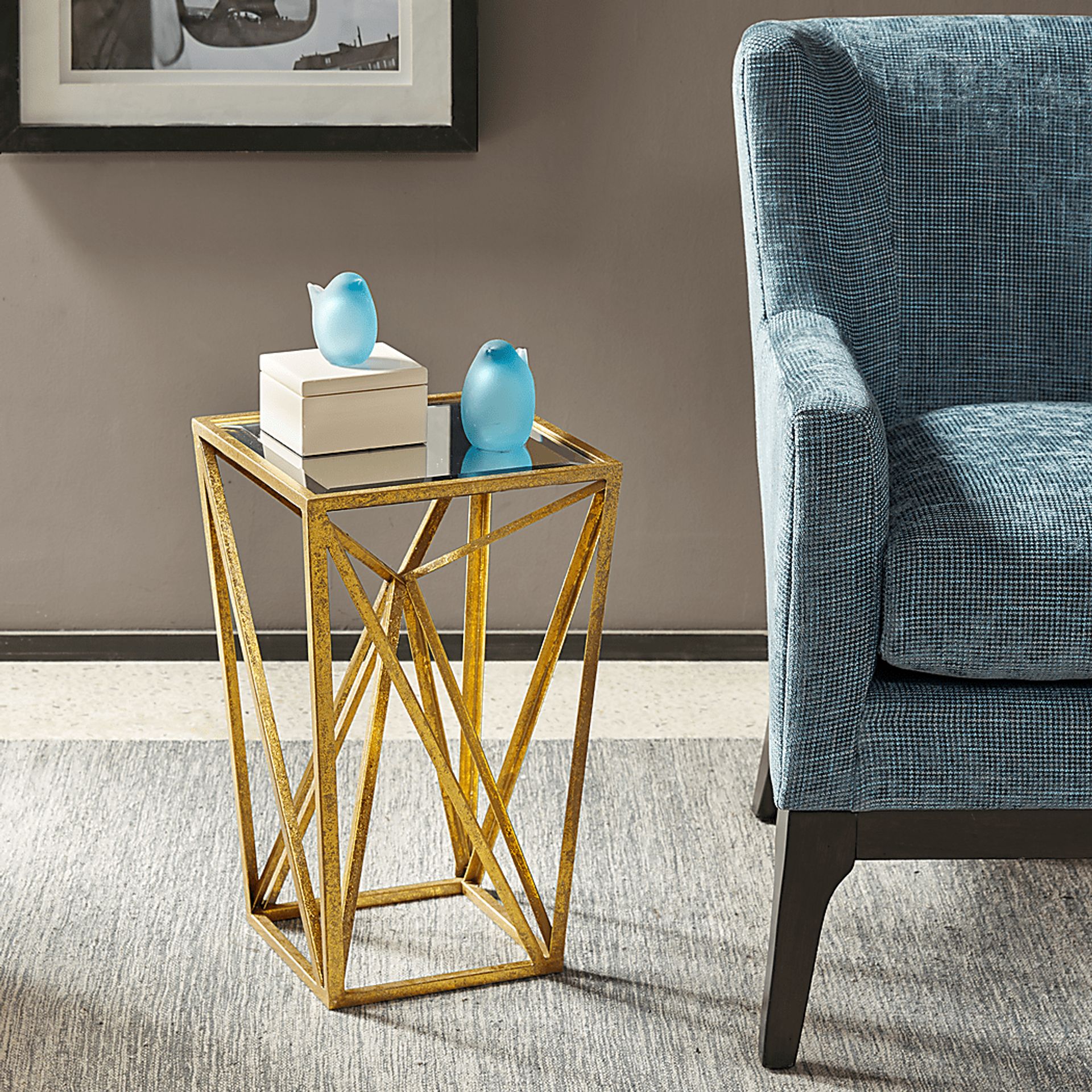 Ormandy Gold Accent Table - Image 3