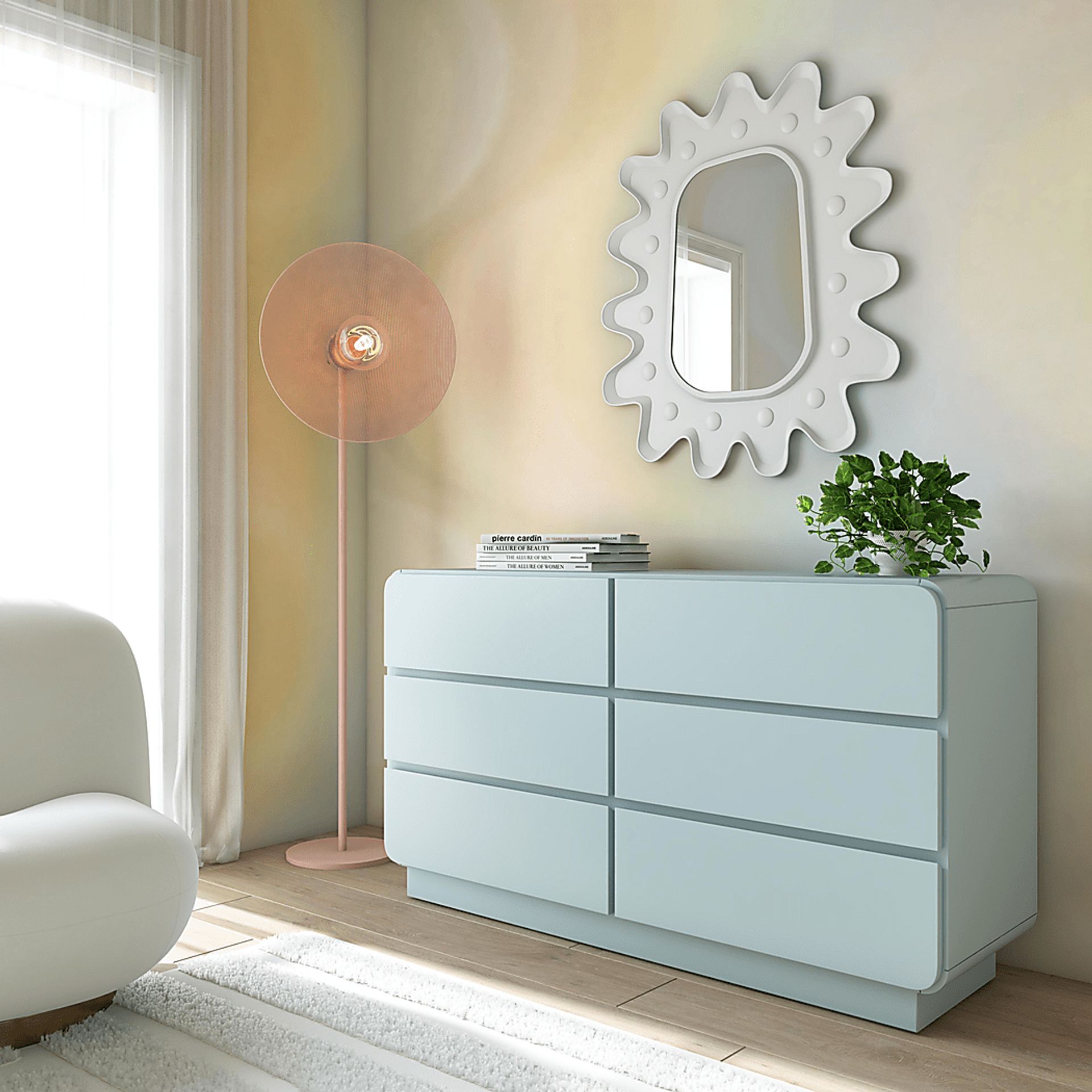 Ormbrek Blue Dresser - Image 2