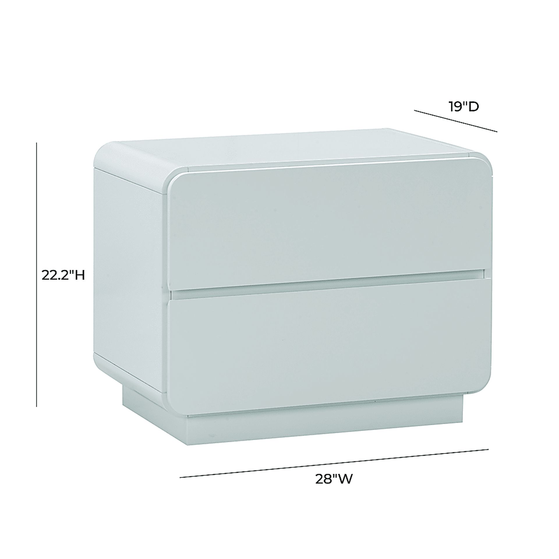 Ormbrek Blue Nightstand - Image 7