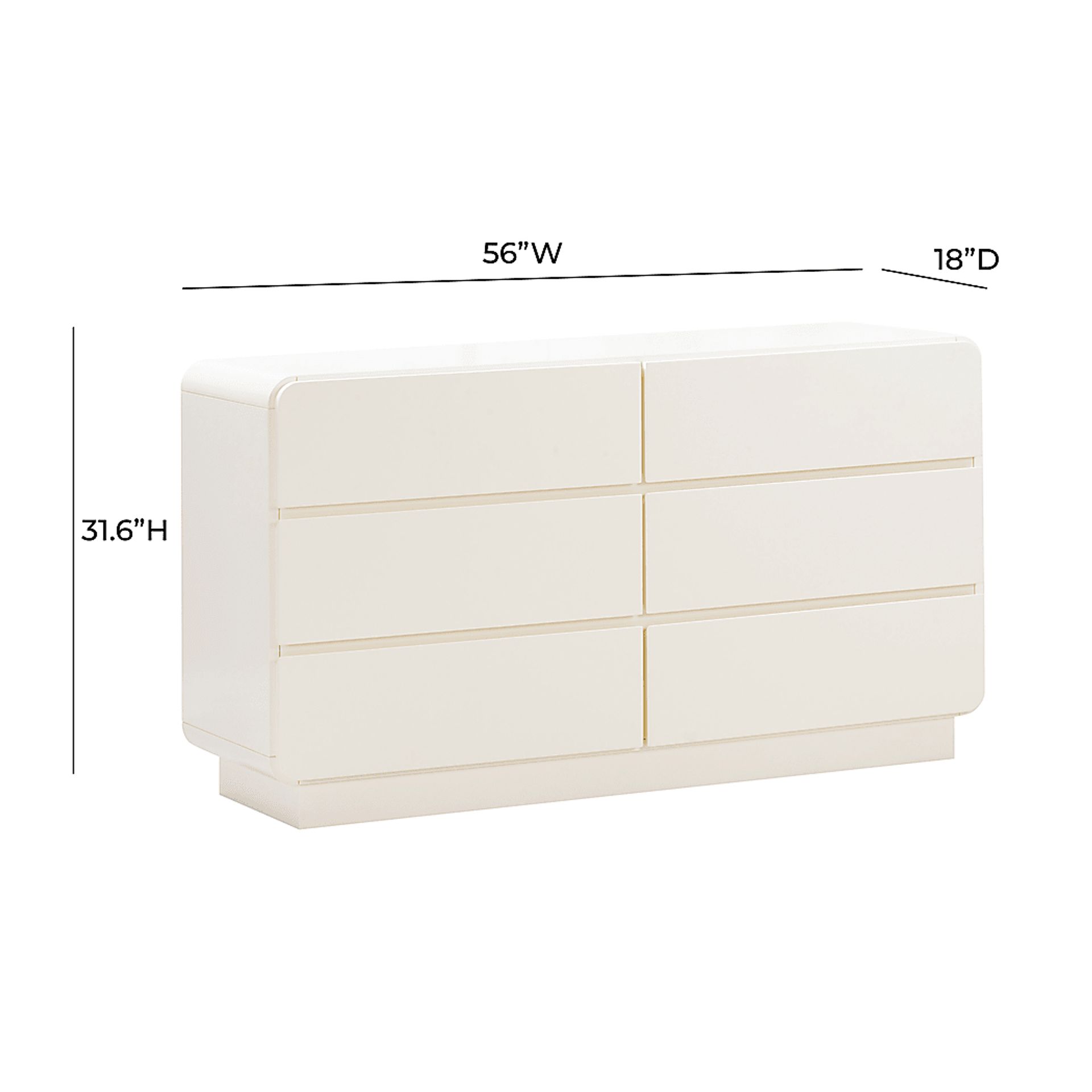 Ormbrek Cream Dresser - Image 8