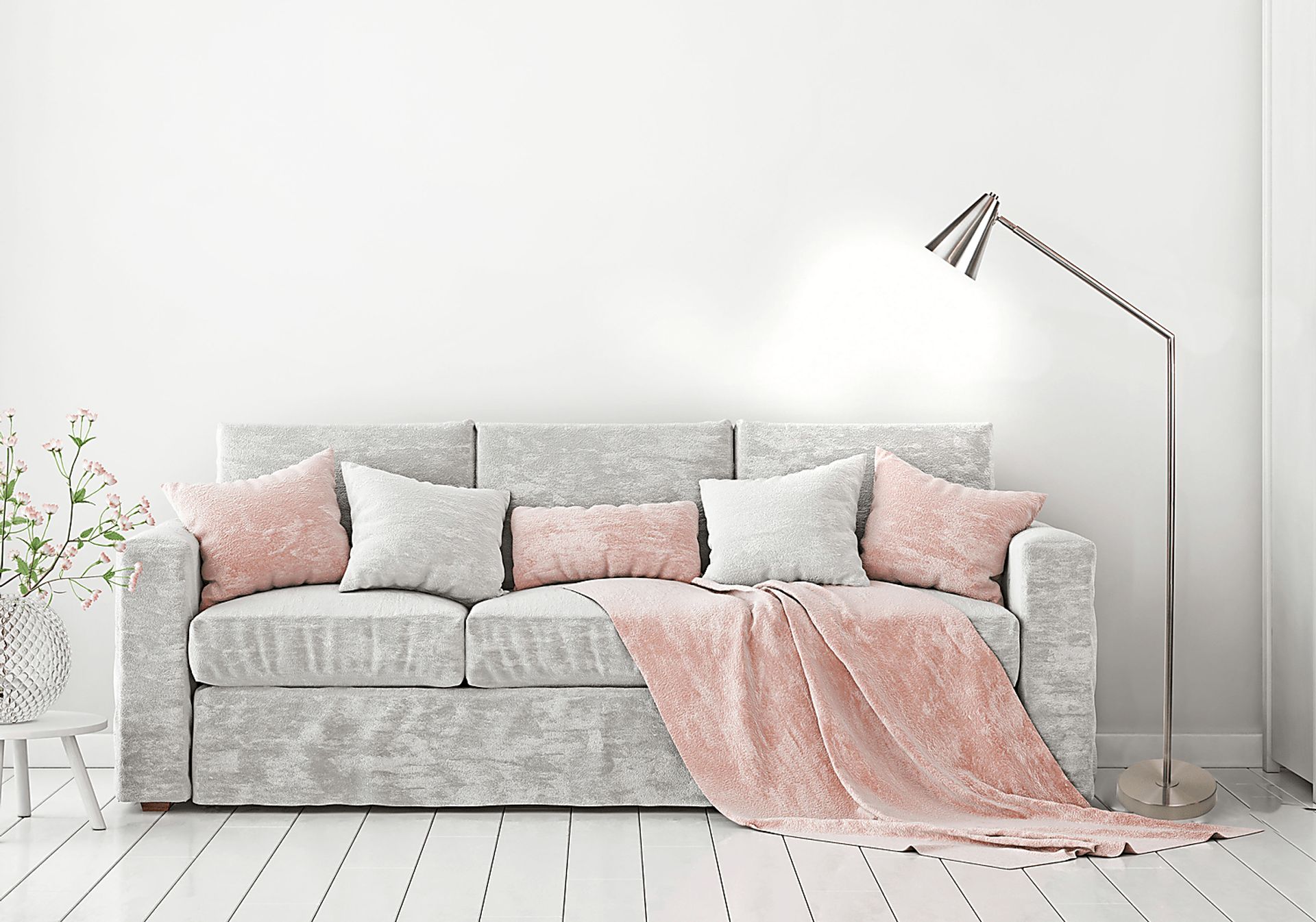Orosco Court Steel Floor Lamp - Image 3