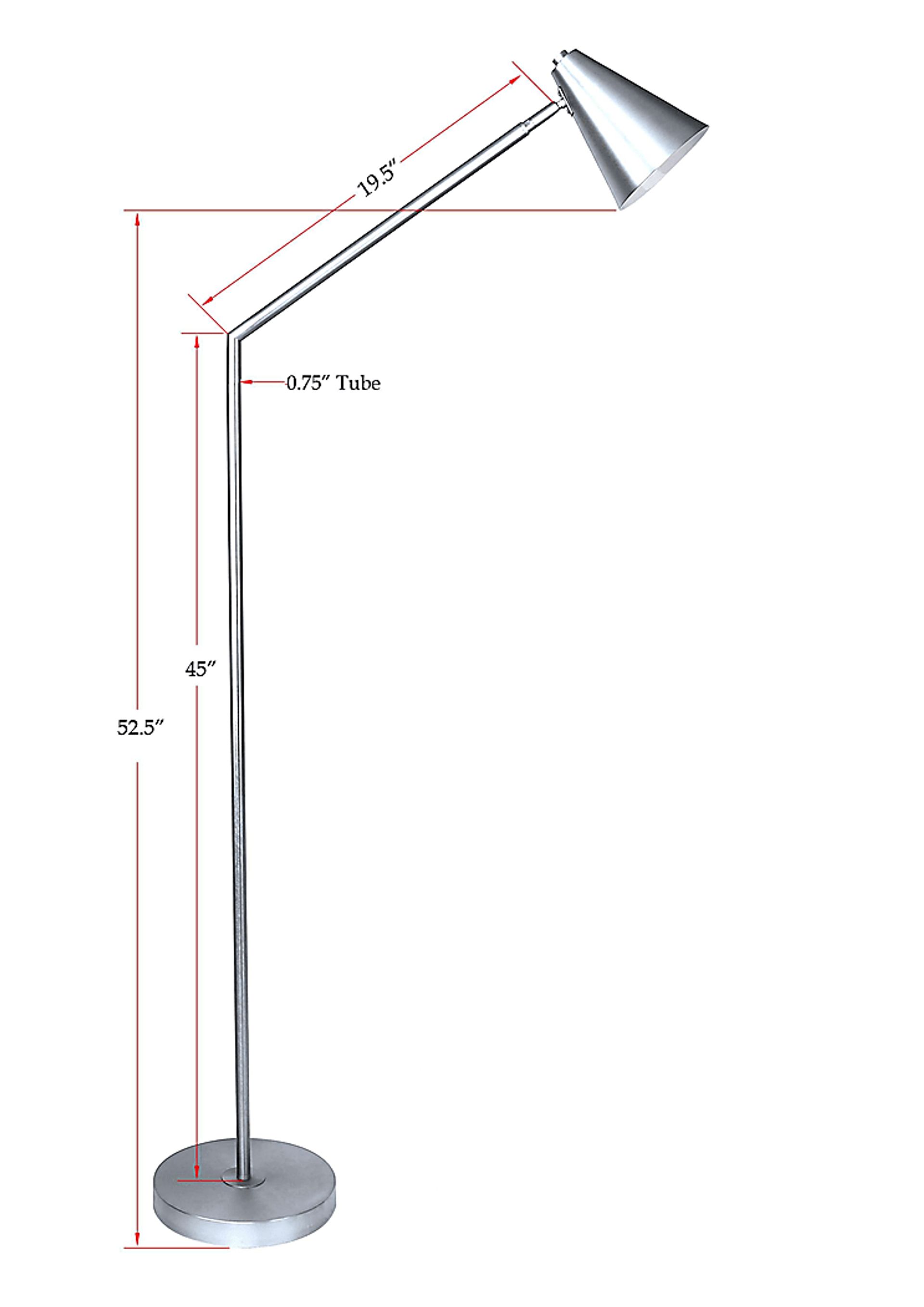 Orosco Court Steel Floor Lamp - Image 6