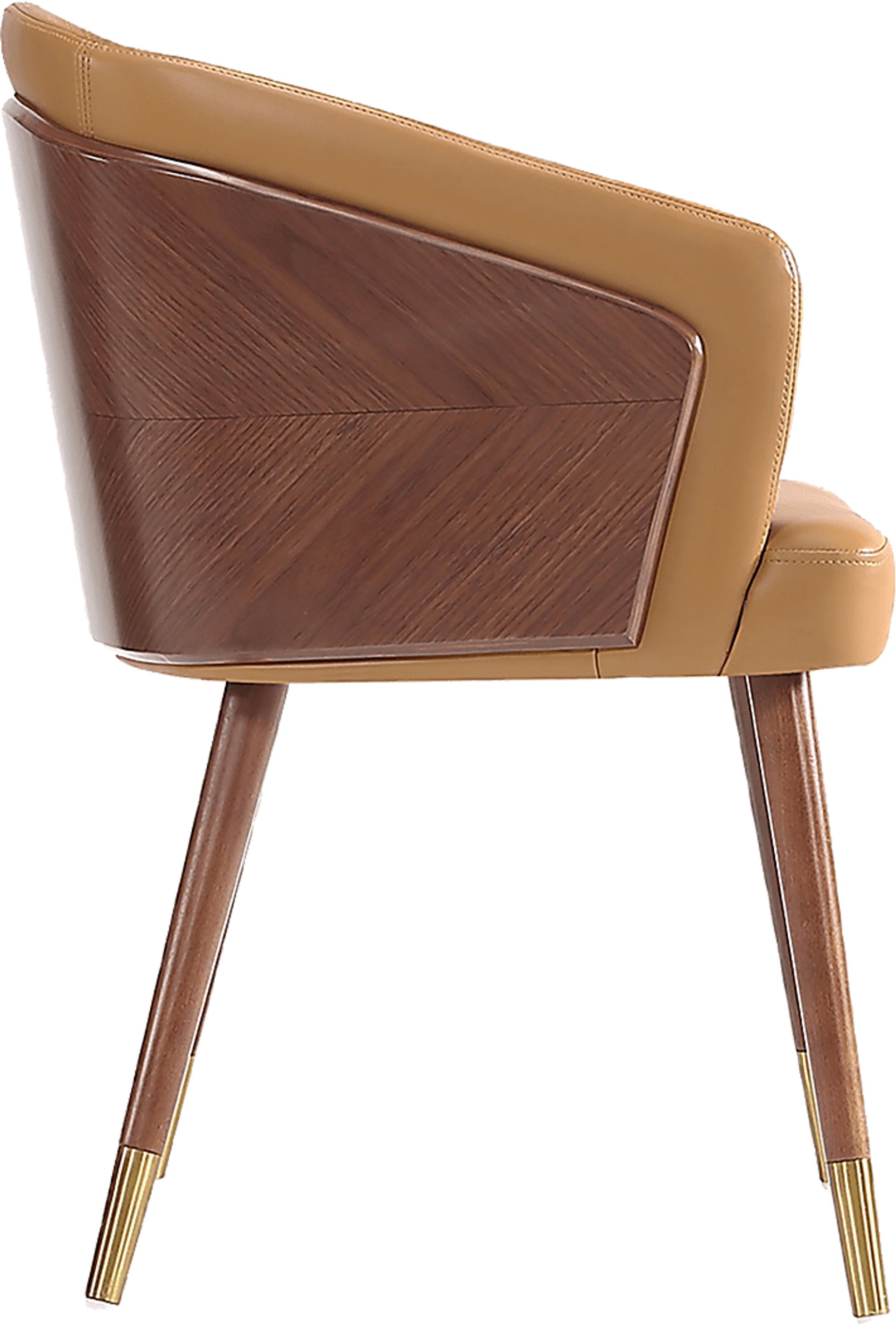 Orrantia Camel Arm Chair - Image 7