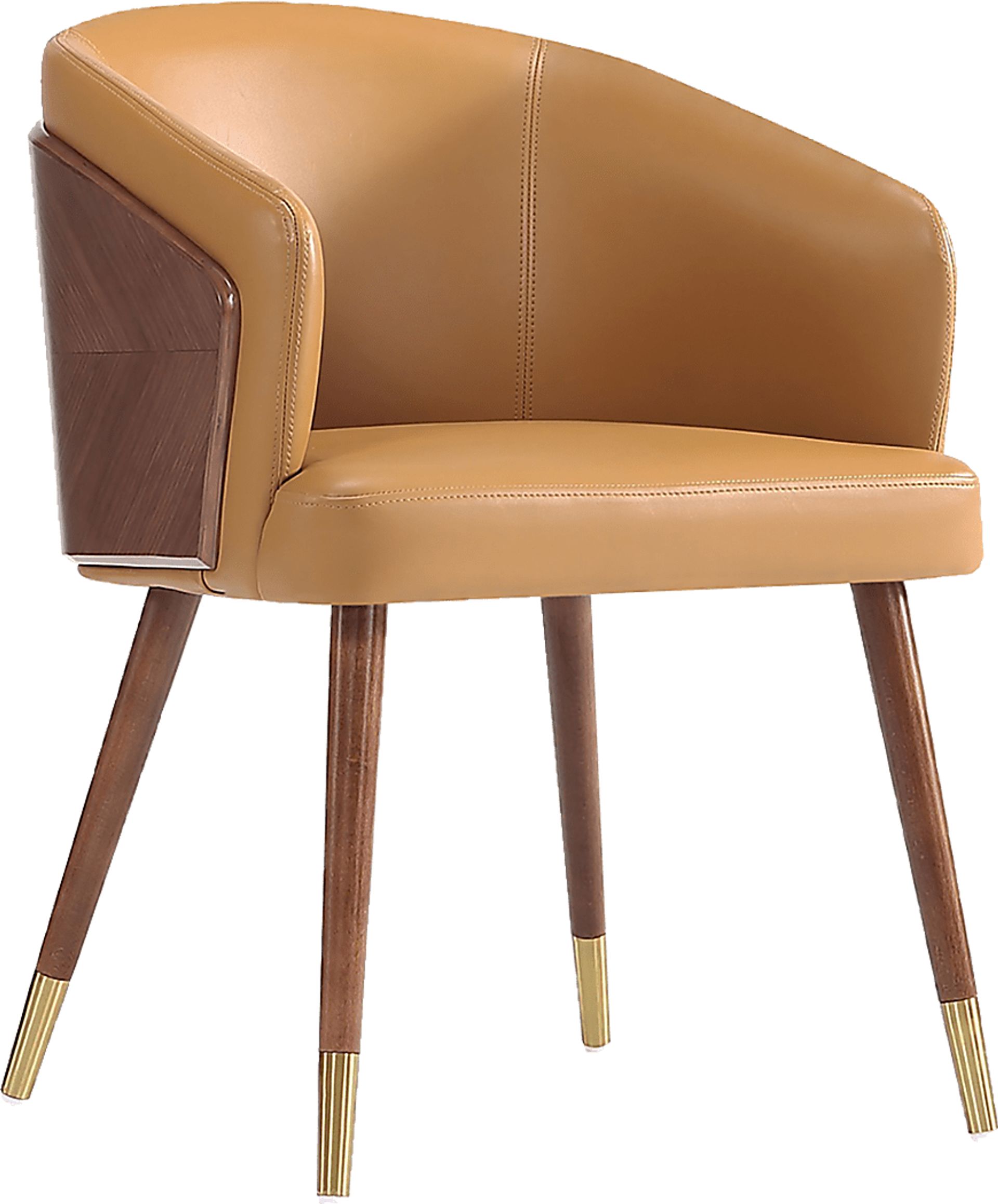 Orrantia Camel Arm Chair - Image 8