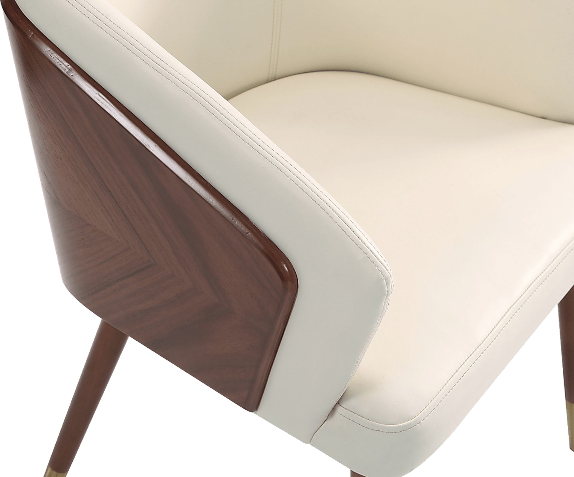 Orrantia Cream Arm Chair - Image 5