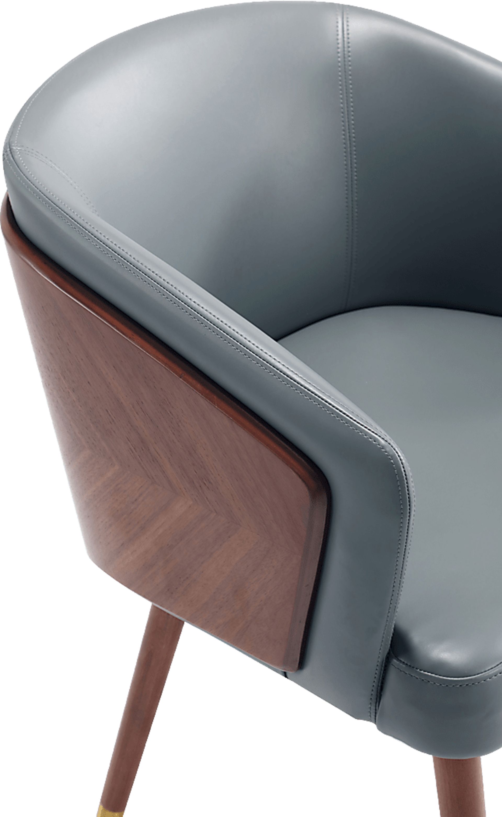 Orrantia Gray Arm Chair - Image 4