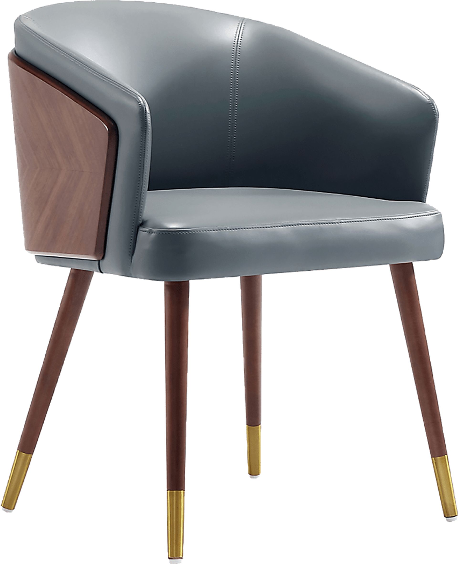 Orrantia Gray Arm Chair - Image 9
