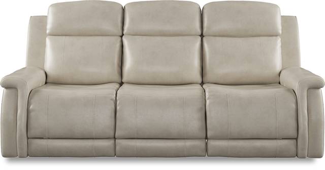 Orsini Beige Leather 3 Pc Living Room with Dual Power Reclining Sofa - Thumbnail - Image 2