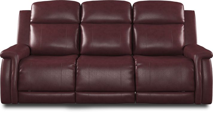 Orsini Leather Dual Power Reclining Sofa