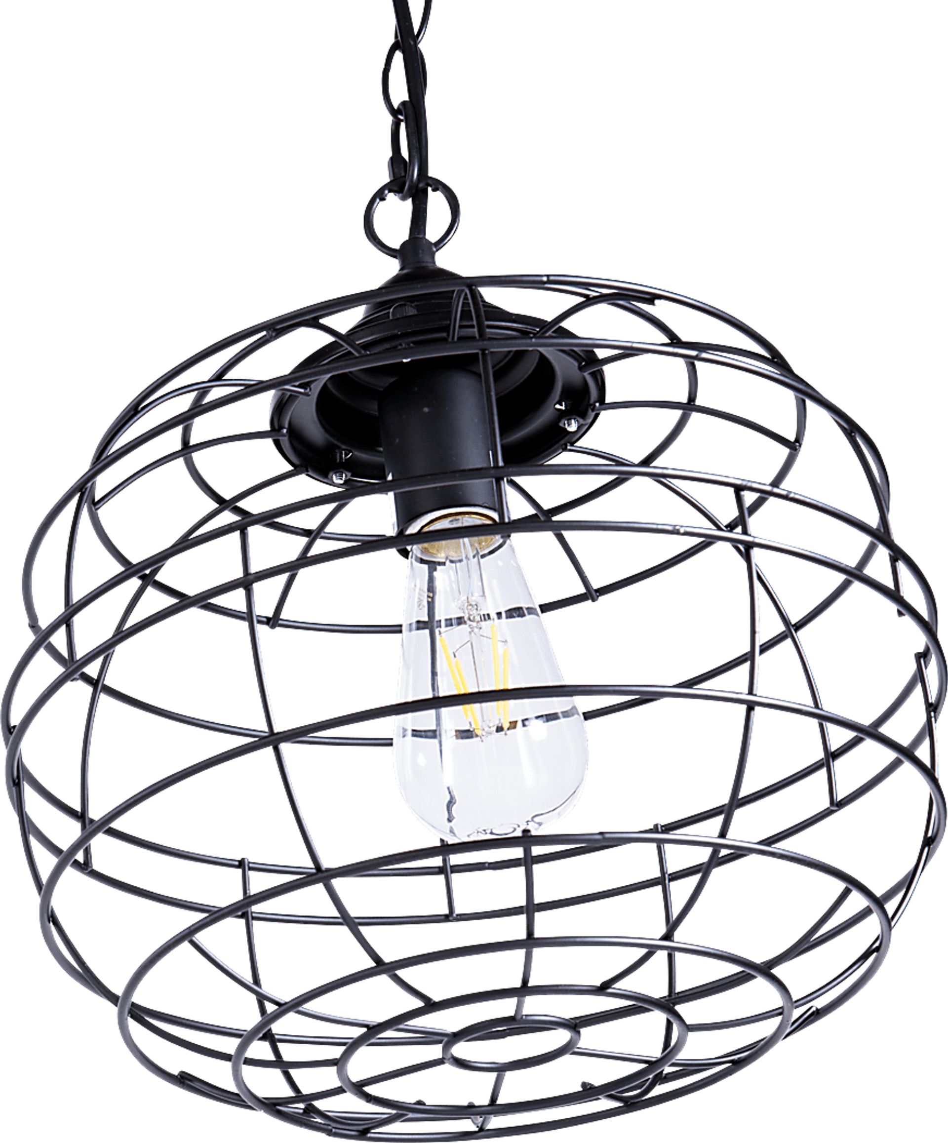 Orvid Black Chandelier - Image 3
