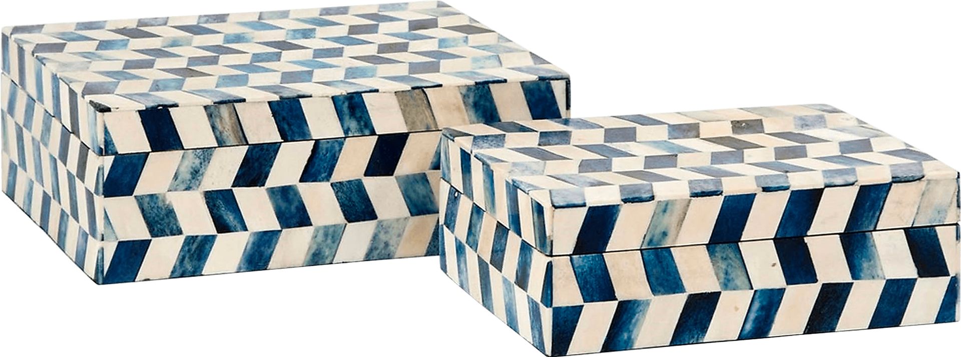 Orvietto Blue Box, Set of 2 - Image 1