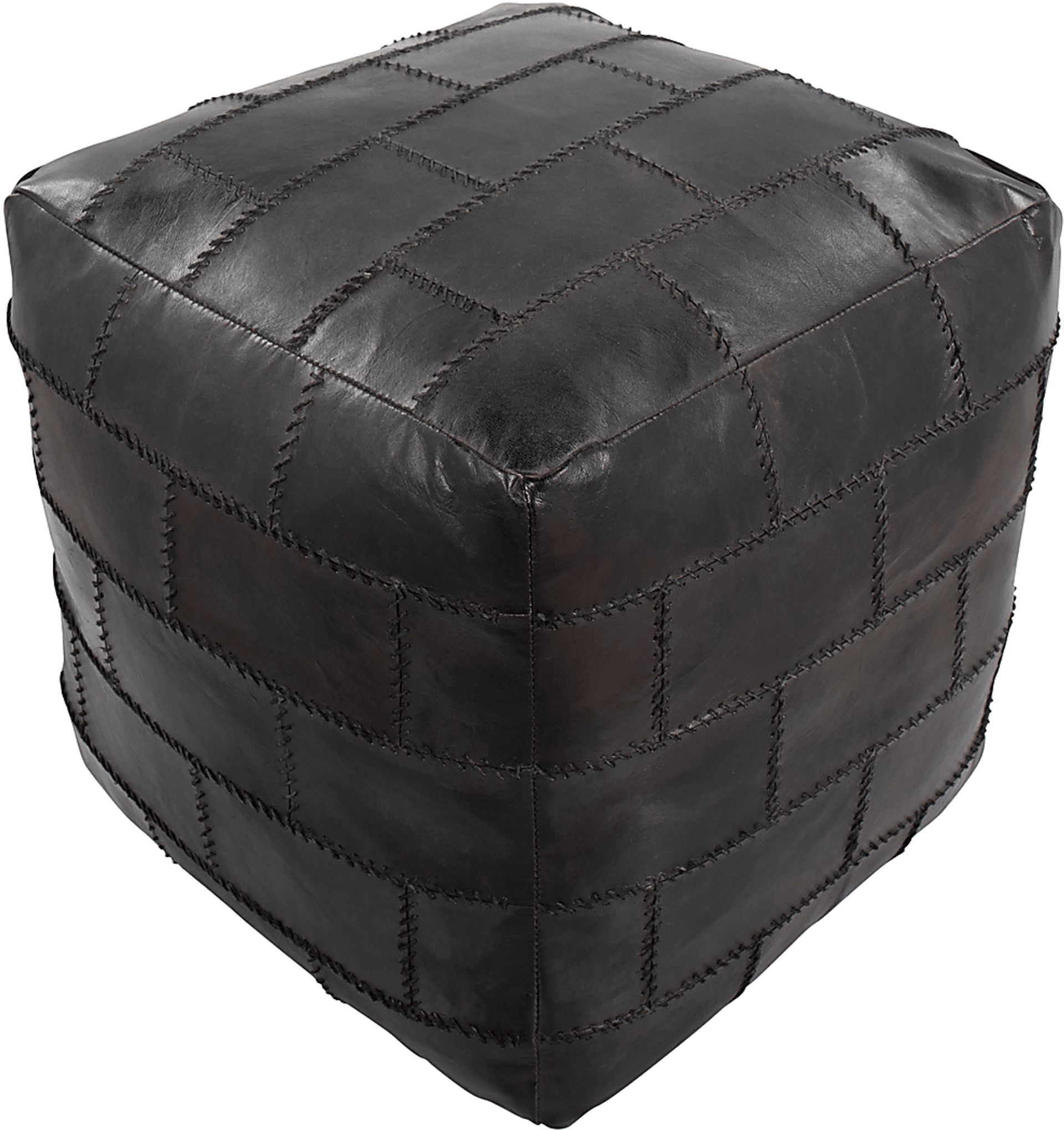 Orvin Black Ottoman - Image 4