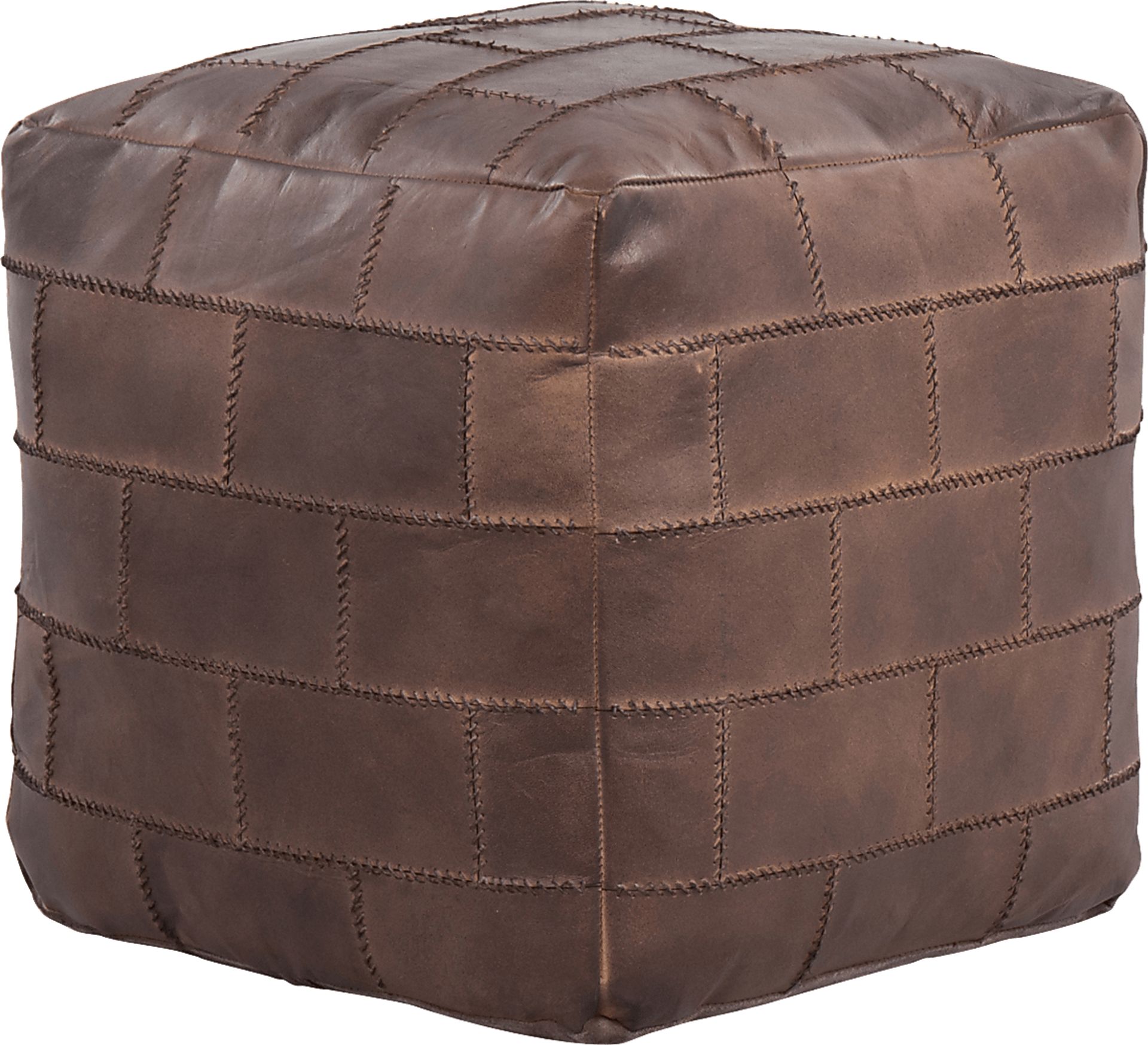 Orvin Gray Ottoman - Image 1