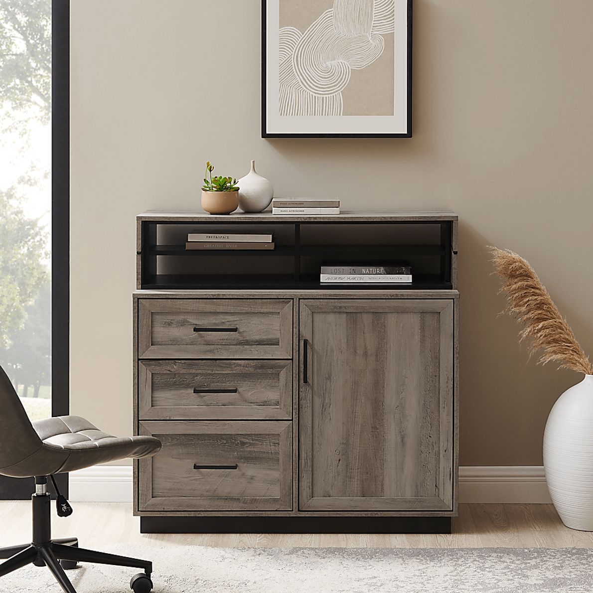 Oryan Gray Desk