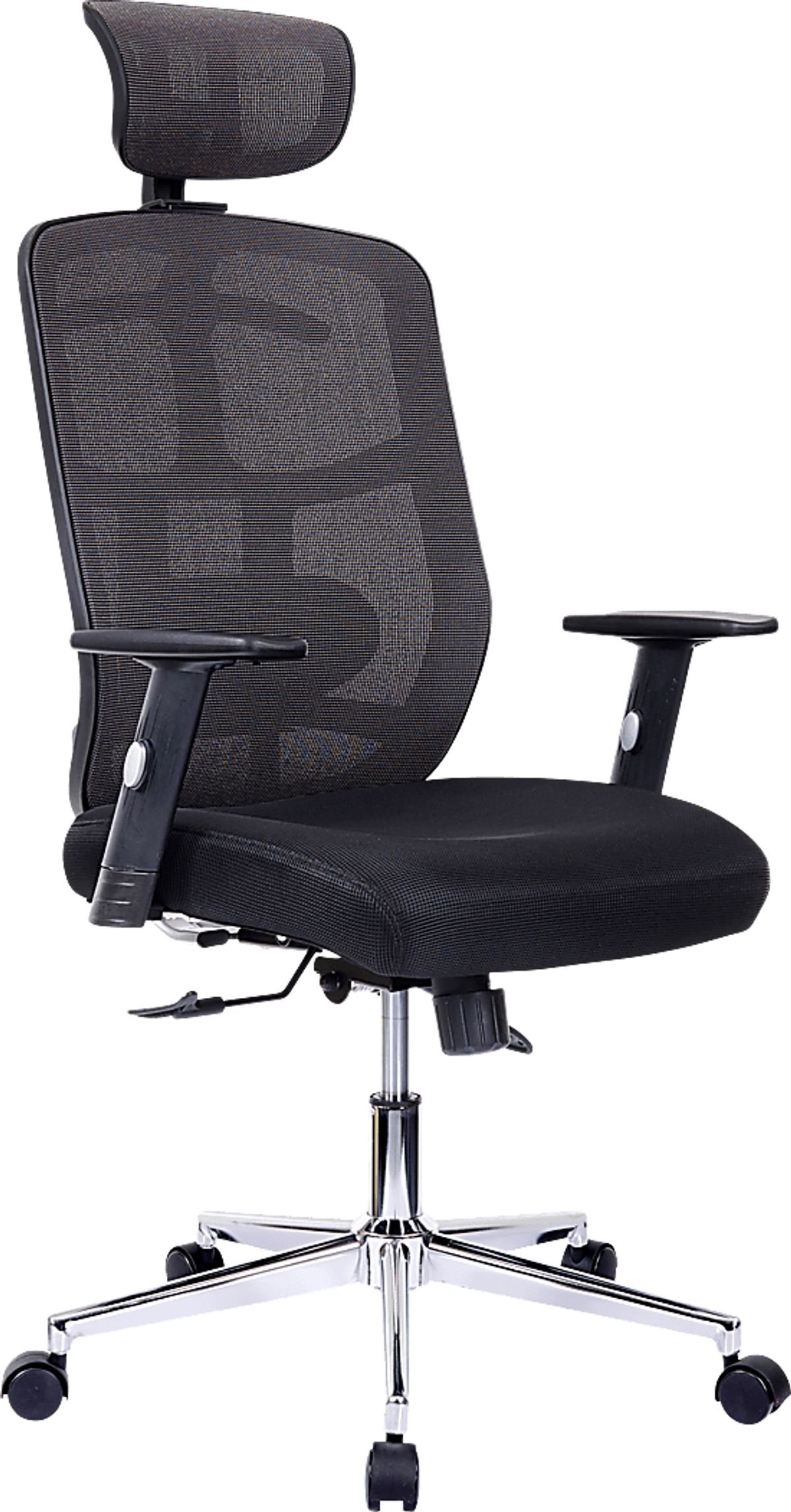 Osare Black Fabric Desk Chair | Rooms to Go