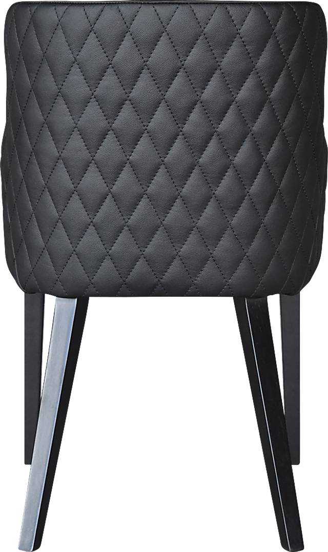 Osban Black Dining Chair - Thumbnail - Image 4