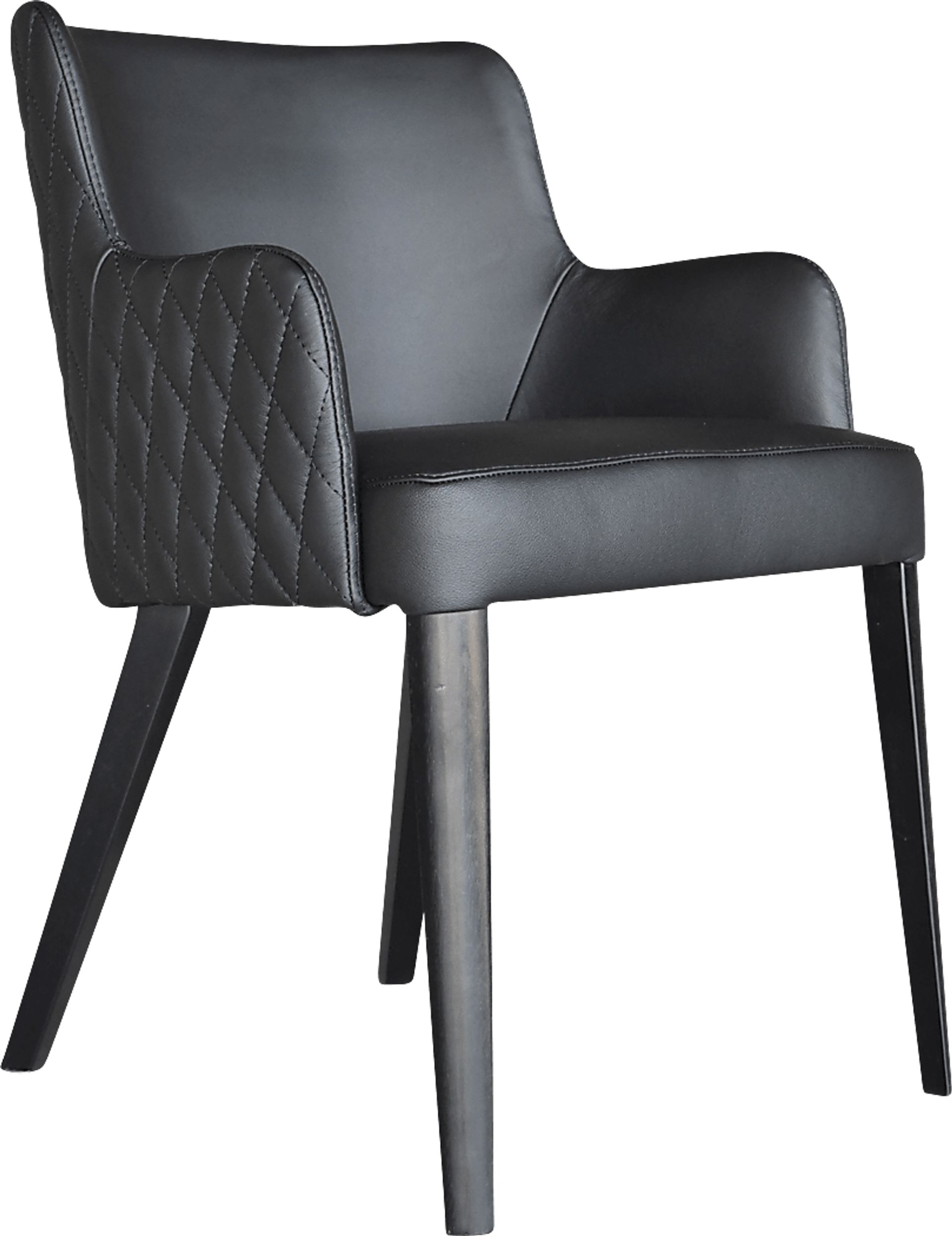 Osban Black Dining Chair - Image 1