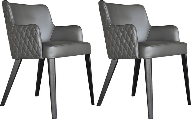 Osban Charcoal Dining Chair