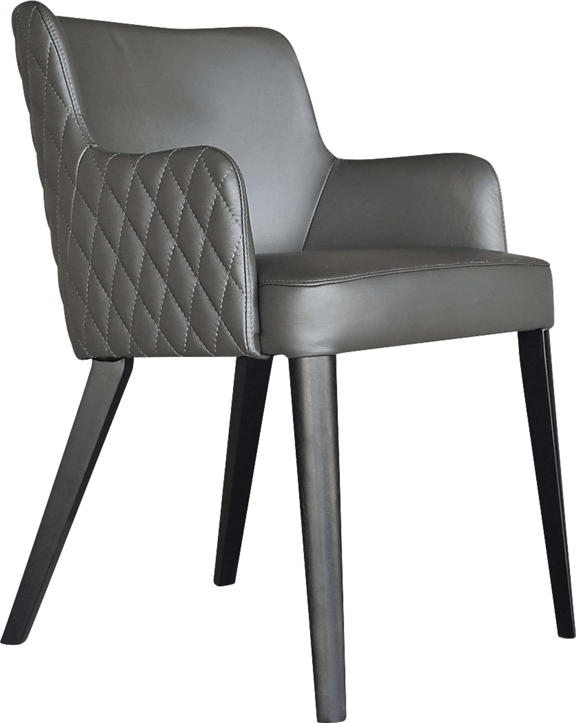 Osban Charcoal Dining Chair - Image 1