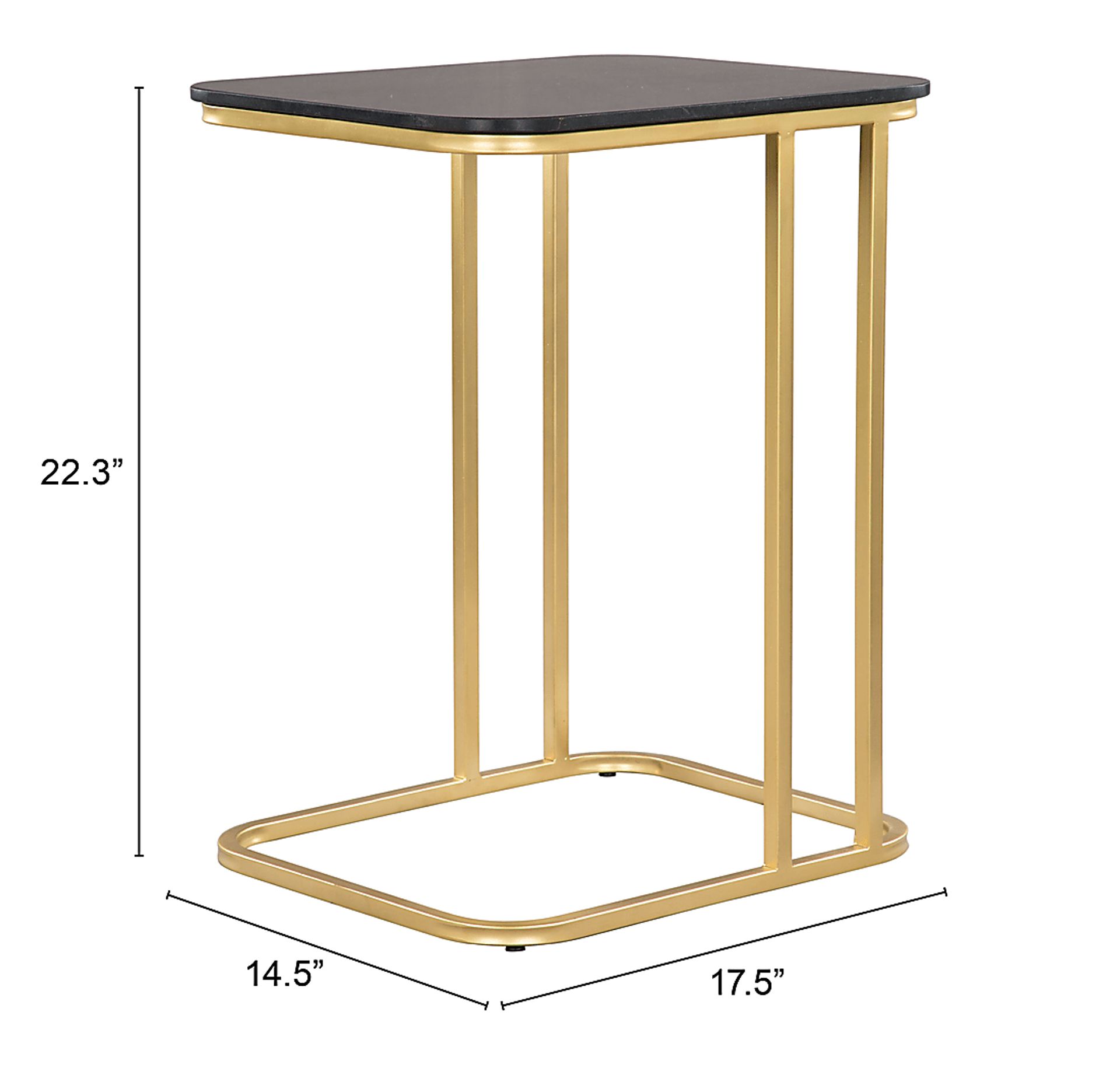 Osbert Black Accent Table - Image 12
