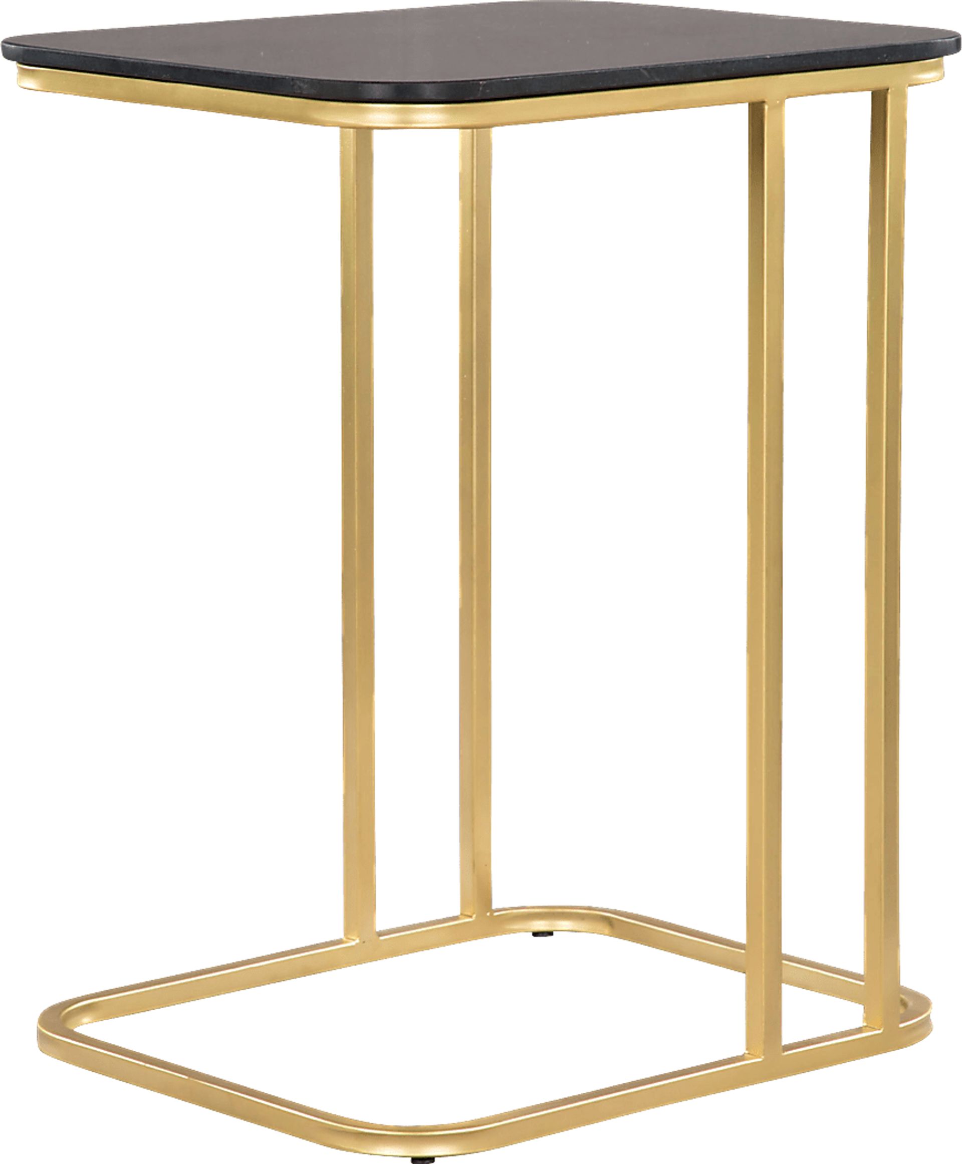 Osbert Black Accent Table - Image 1