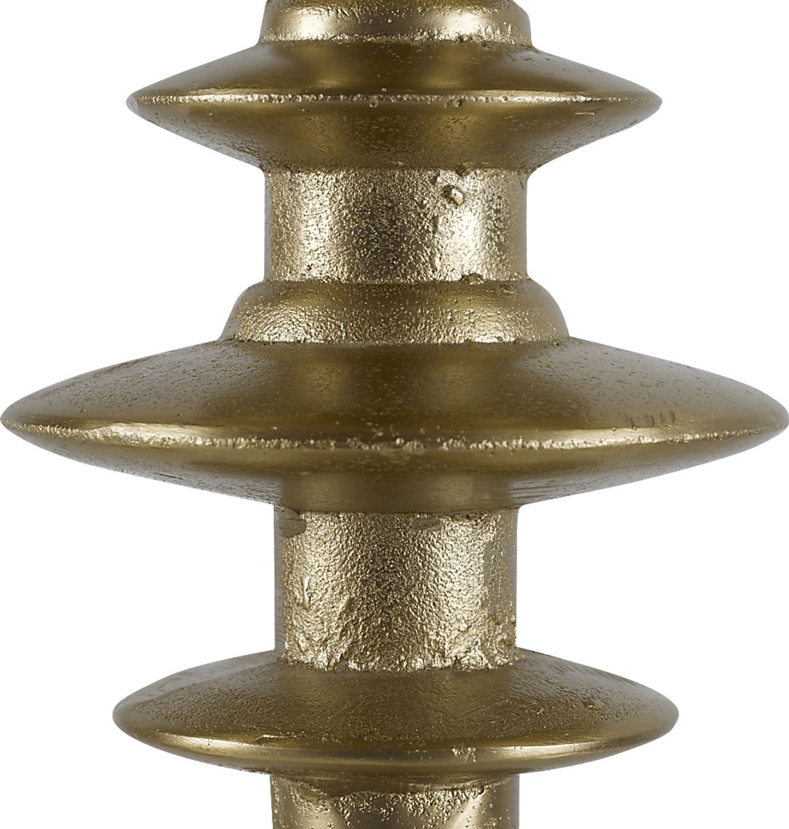 Osceola Gold Candle Holder, Set of 2