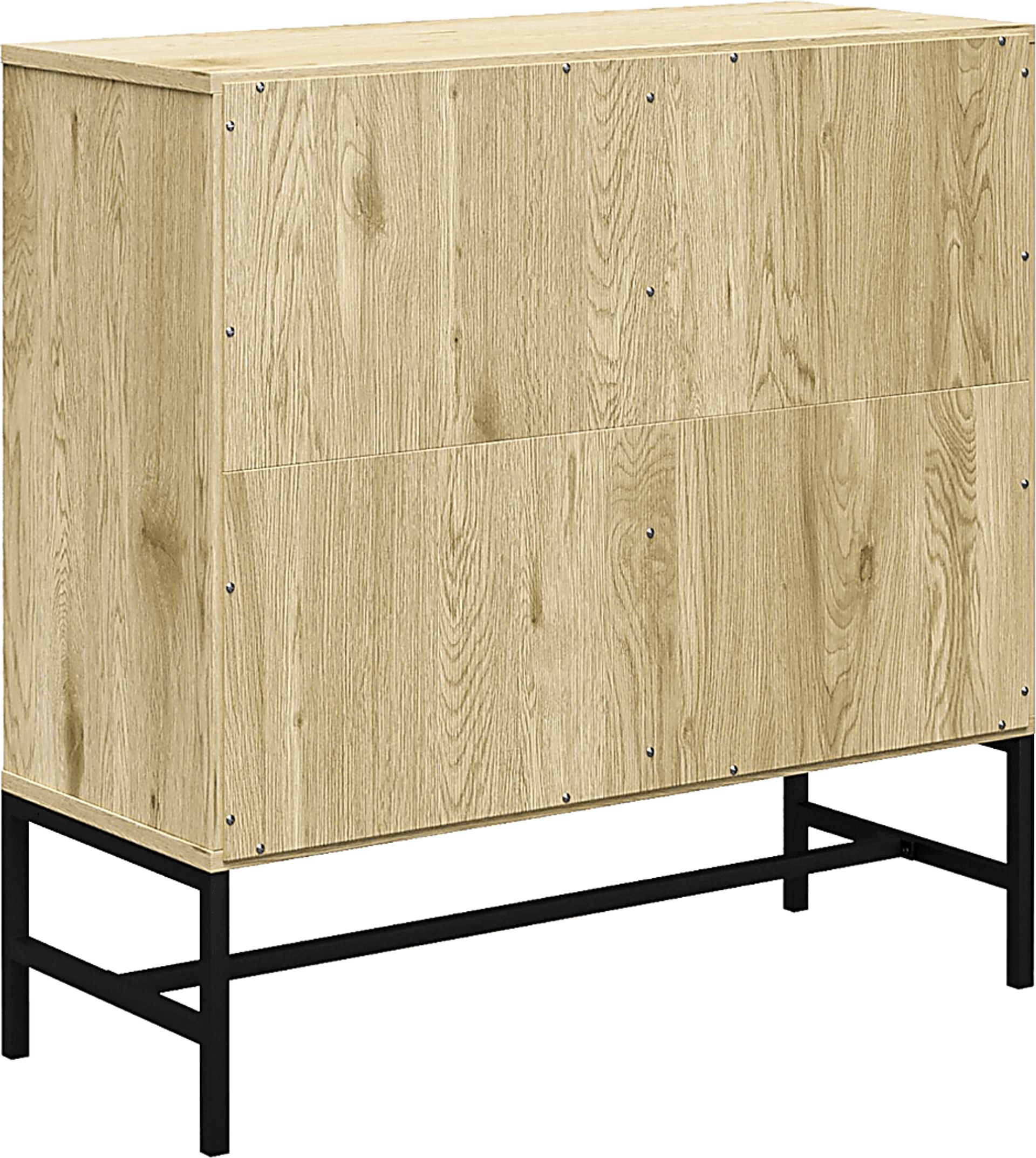 Oscolo Oak Accent Cabinet - Image 8