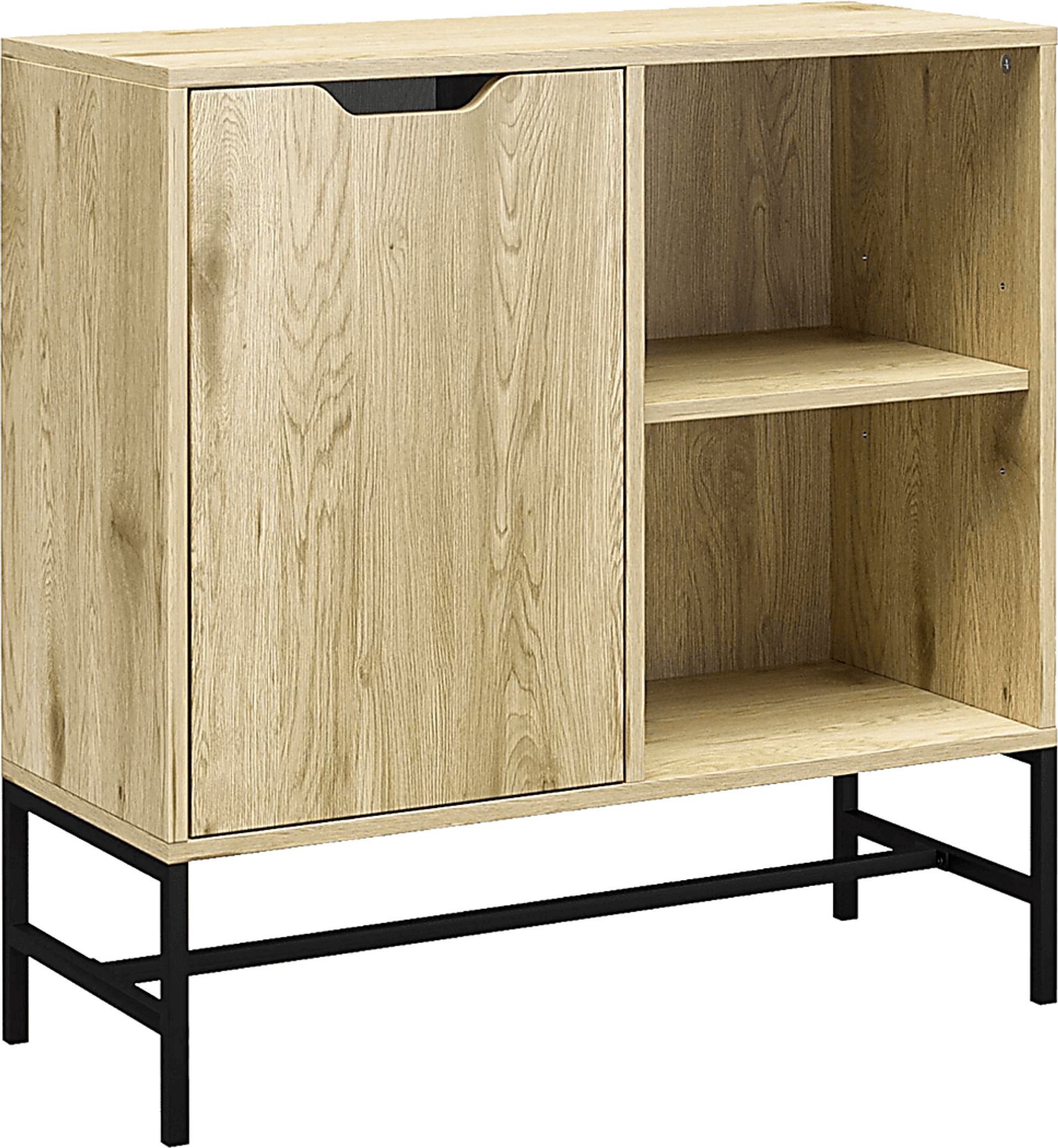 Oscolo Oak Accent Cabinet - Image 1