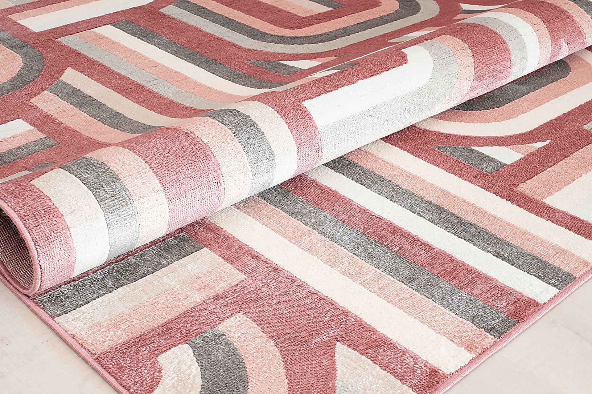 Osinore Burgundy 8' x 10' Rug - Image 3