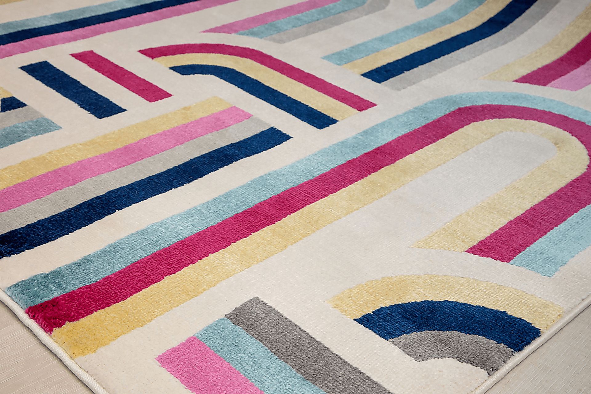 Osinore White/Multi 8' x 10' Rug - Image 6