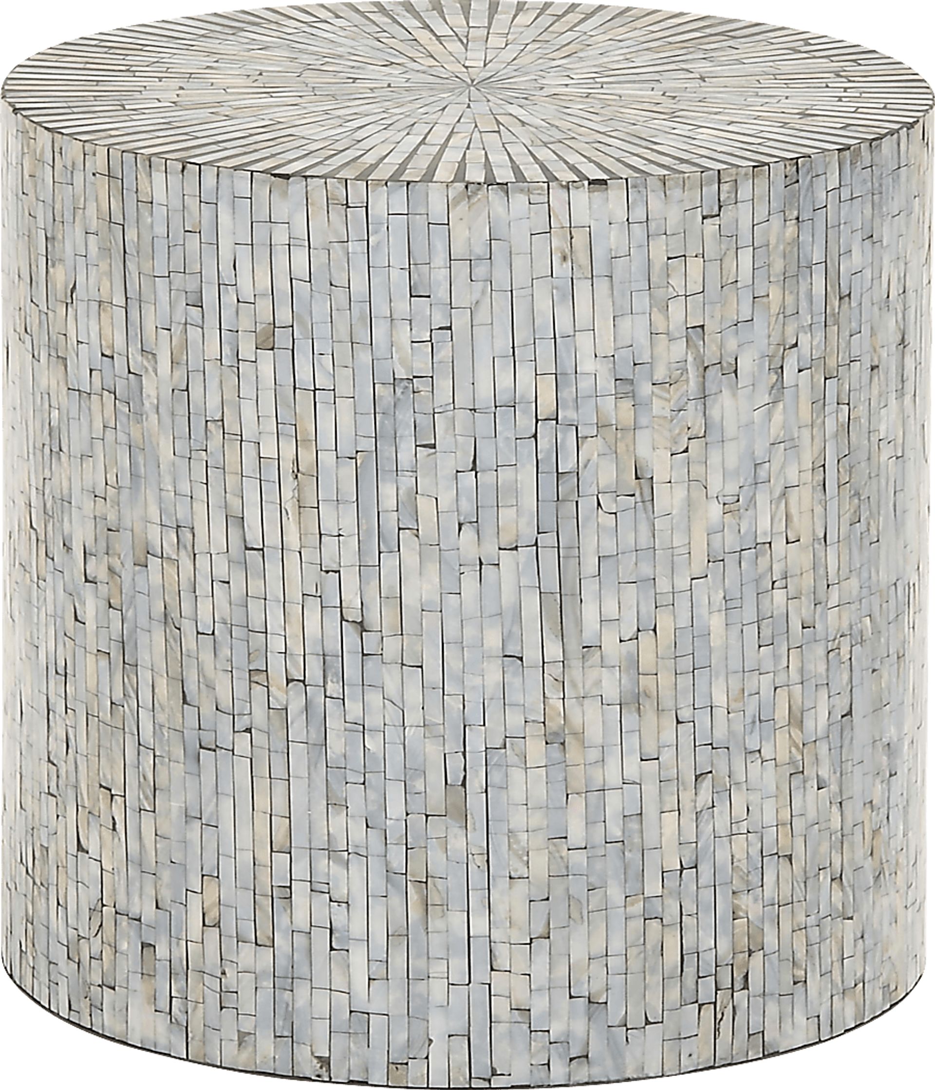 Ossen Light Blue Accent Table - Image 1