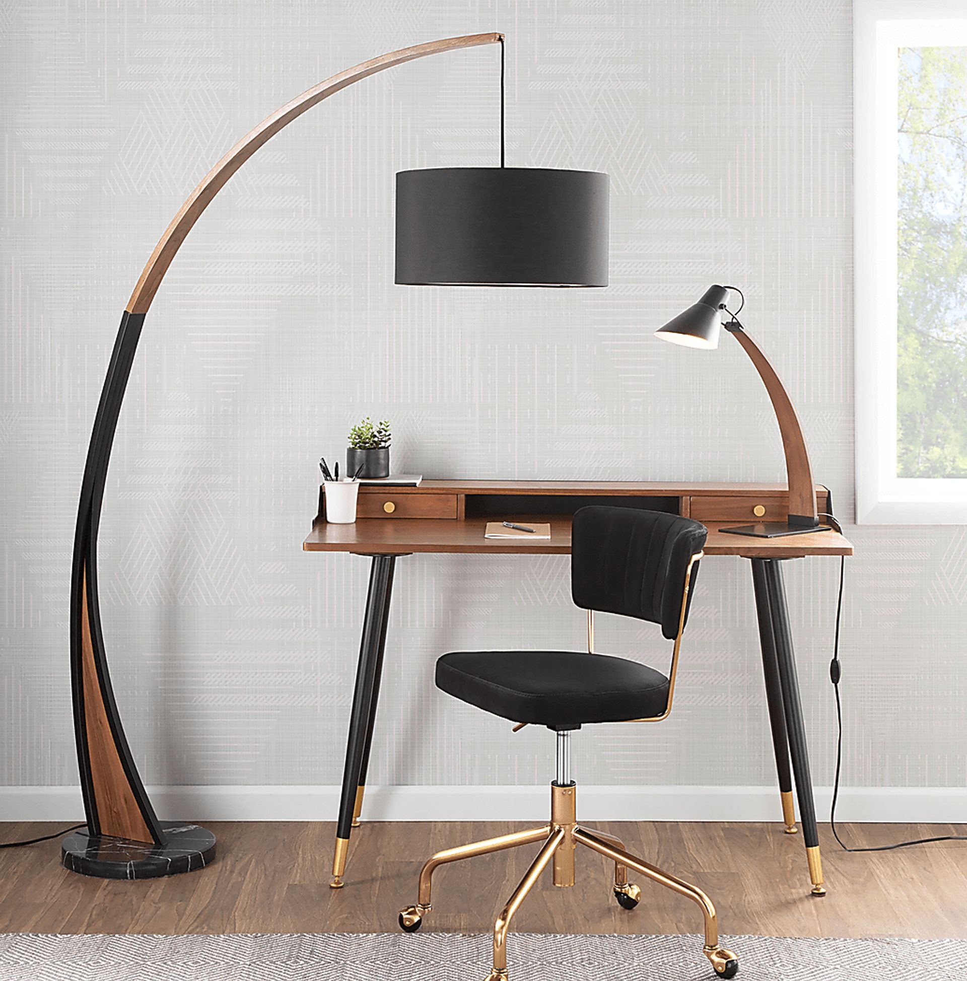 Ostena Black Office Chair - Image 7