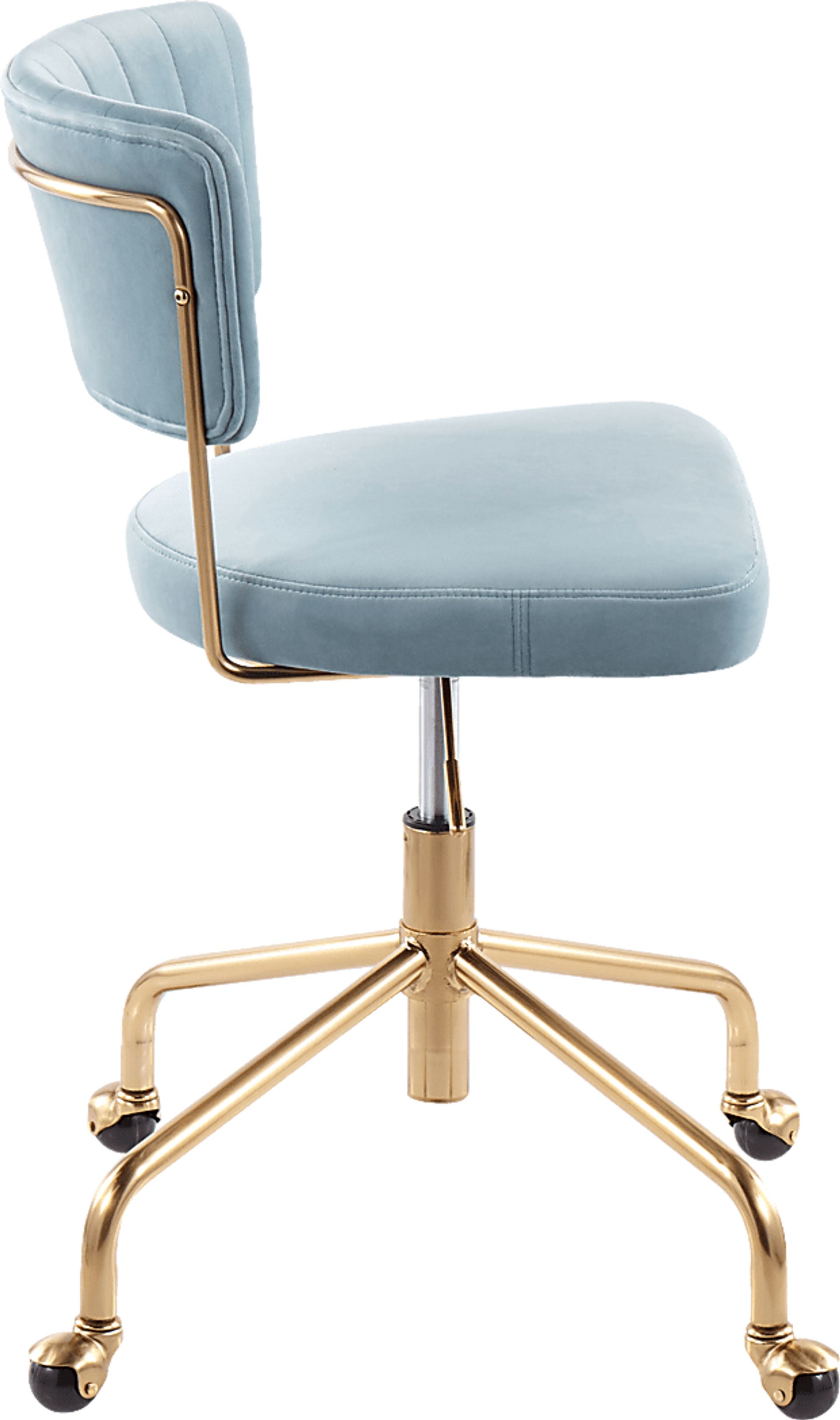 Ostena Blue Office Chair - Image 2